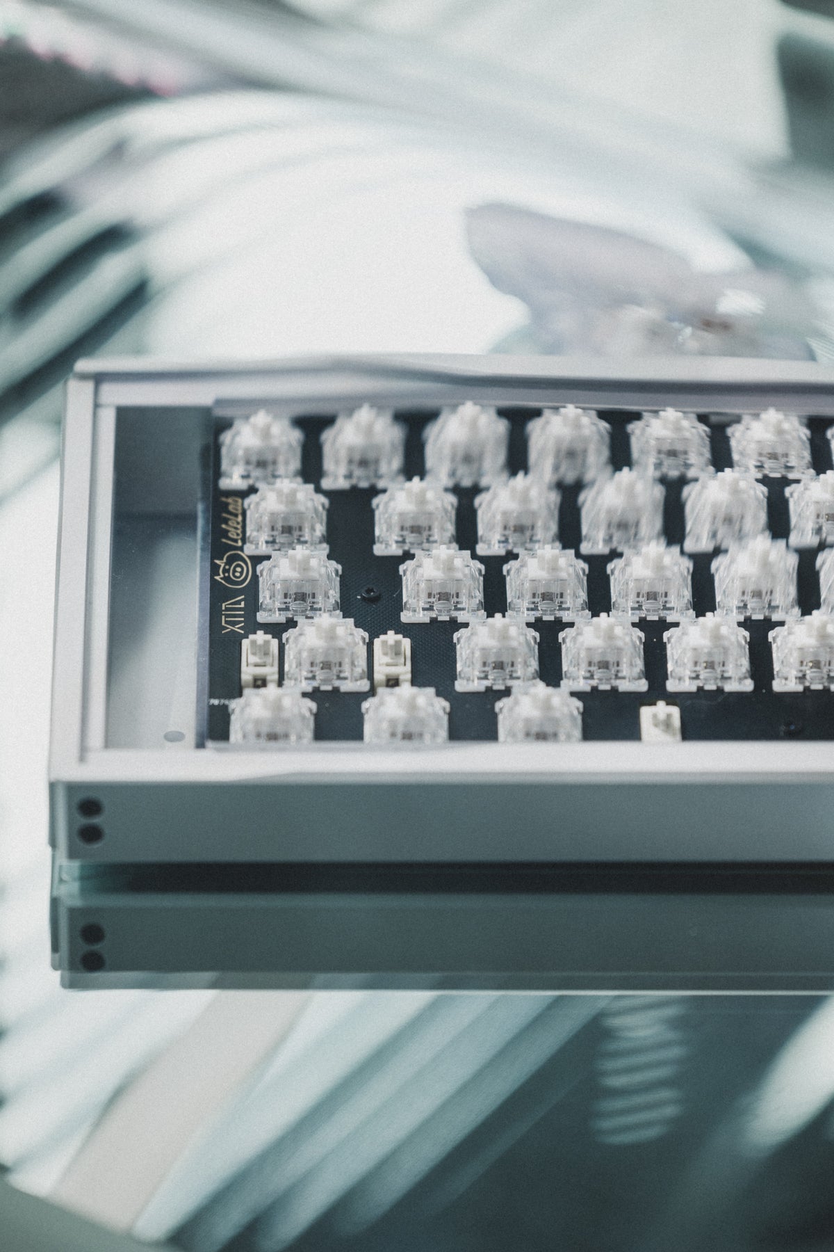 [In Stock] LeleDesign Phantom White Linear Switch