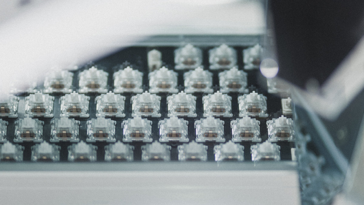[In Stock] LeleDesign Phantom White Linear Switch