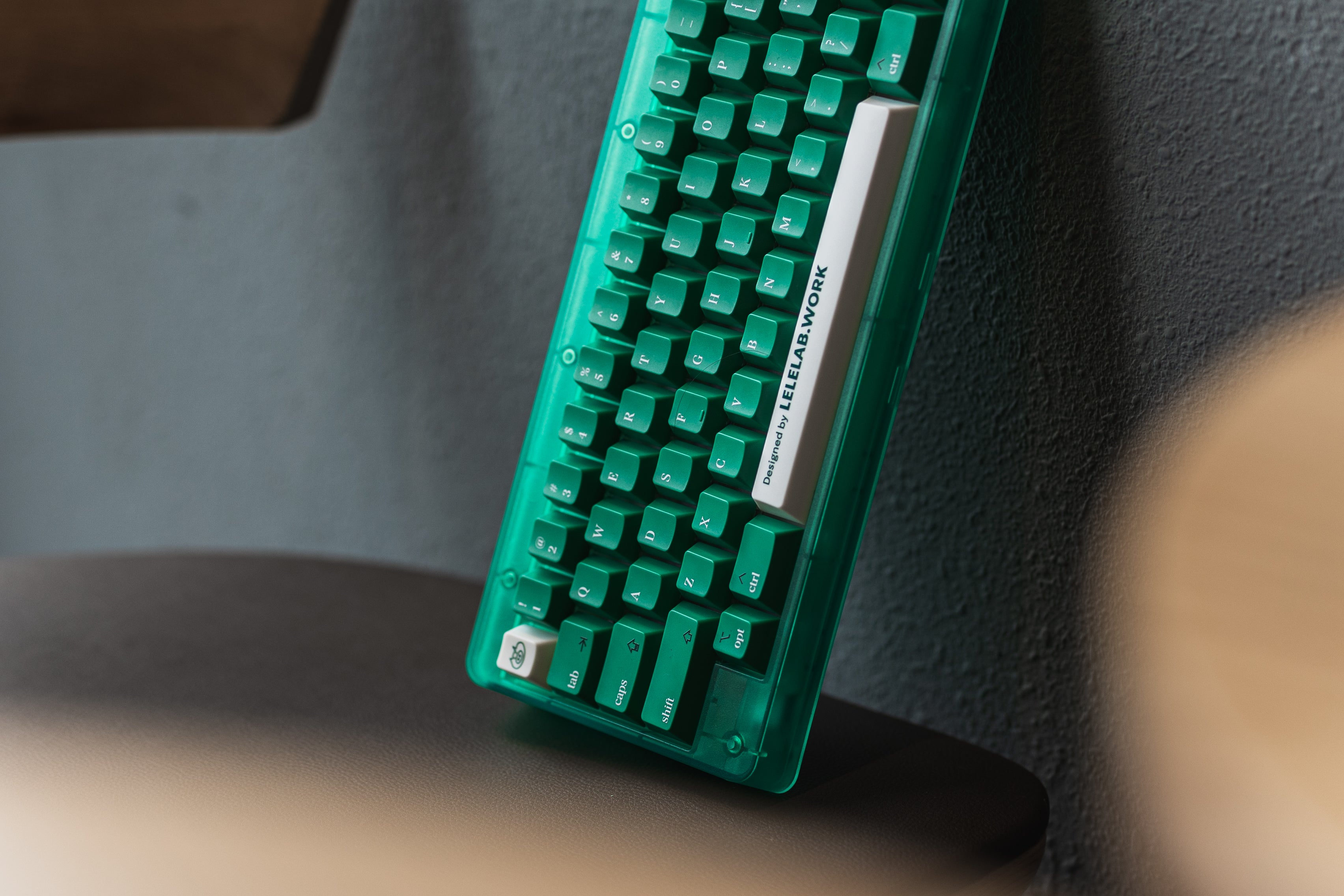 [In Stock] LeleLab Supsup Colombian Green Emerald Keycap Set