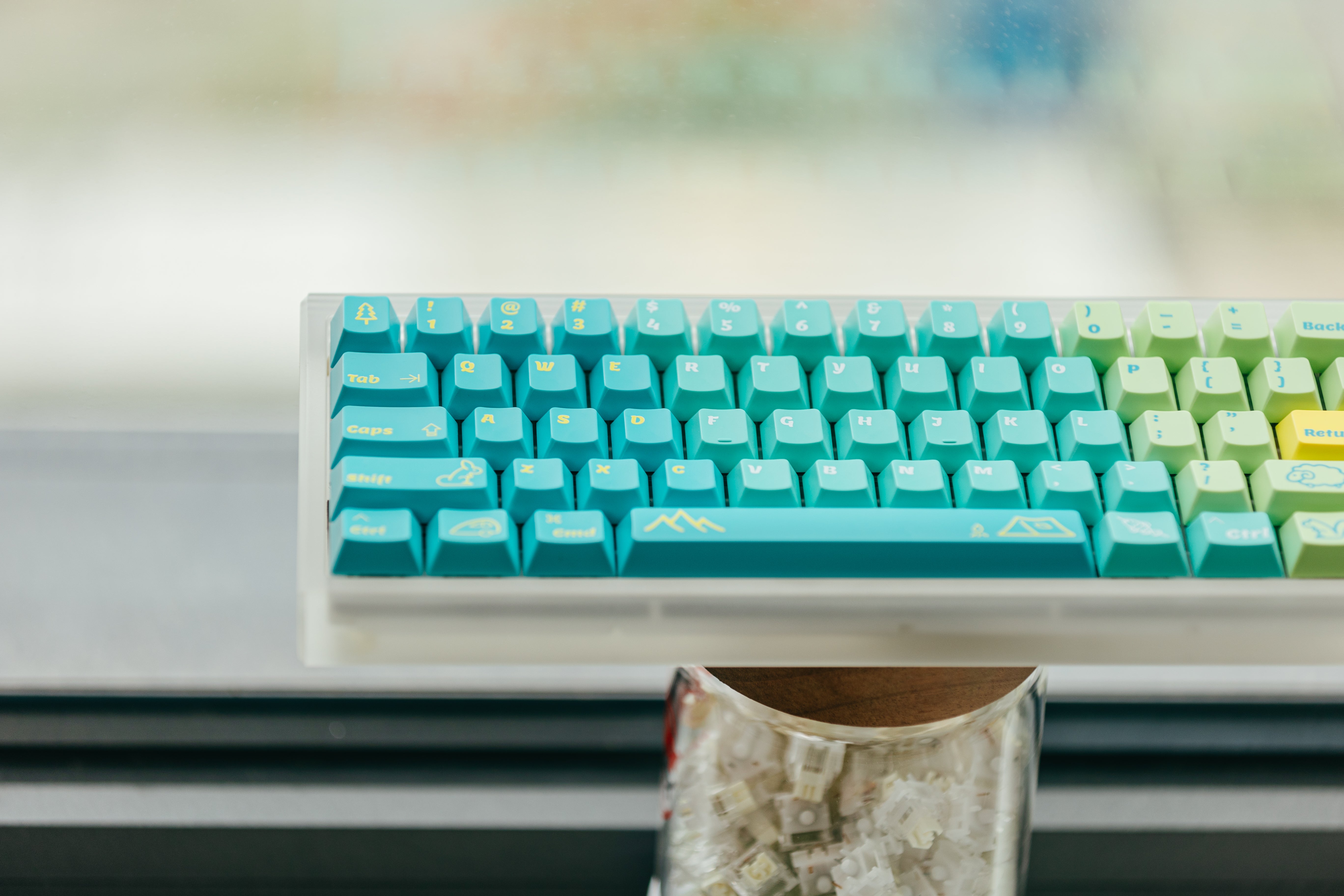 In Stock] LeleLab Into the Wild Keycap Set