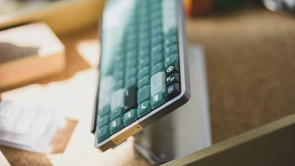 [In Stock] LeleDesign LowSup ForestGrey Keycaps Set