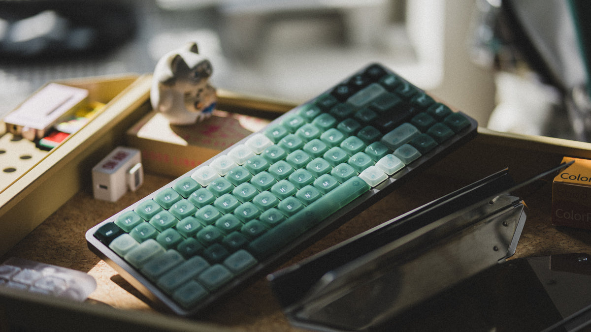 [In Stock] LeleDesign LowSup ForestGrey Keycaps Set