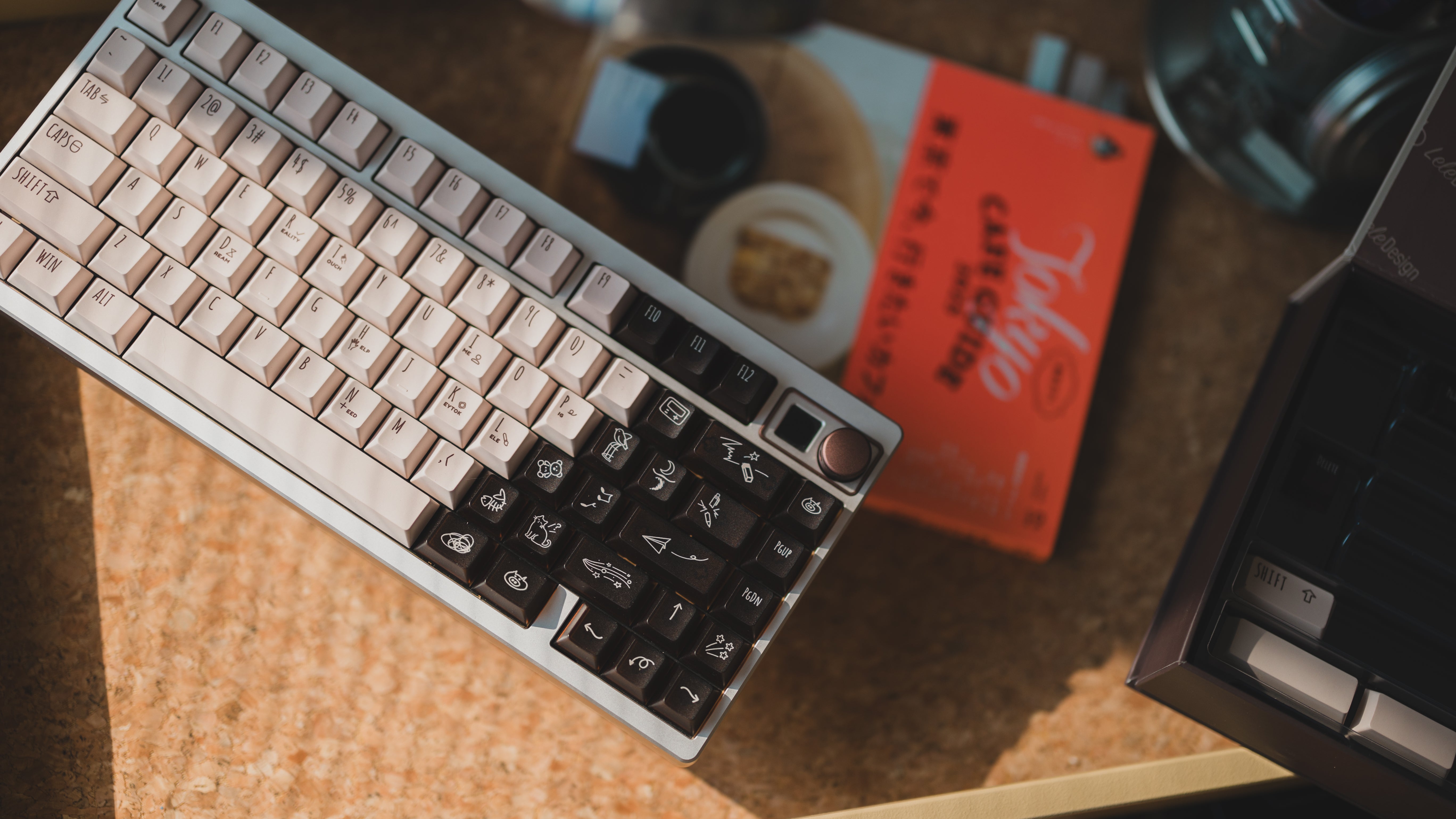 [In Stock] LeleLab x KeyTok Good Night,Cocoa Keycaps Set