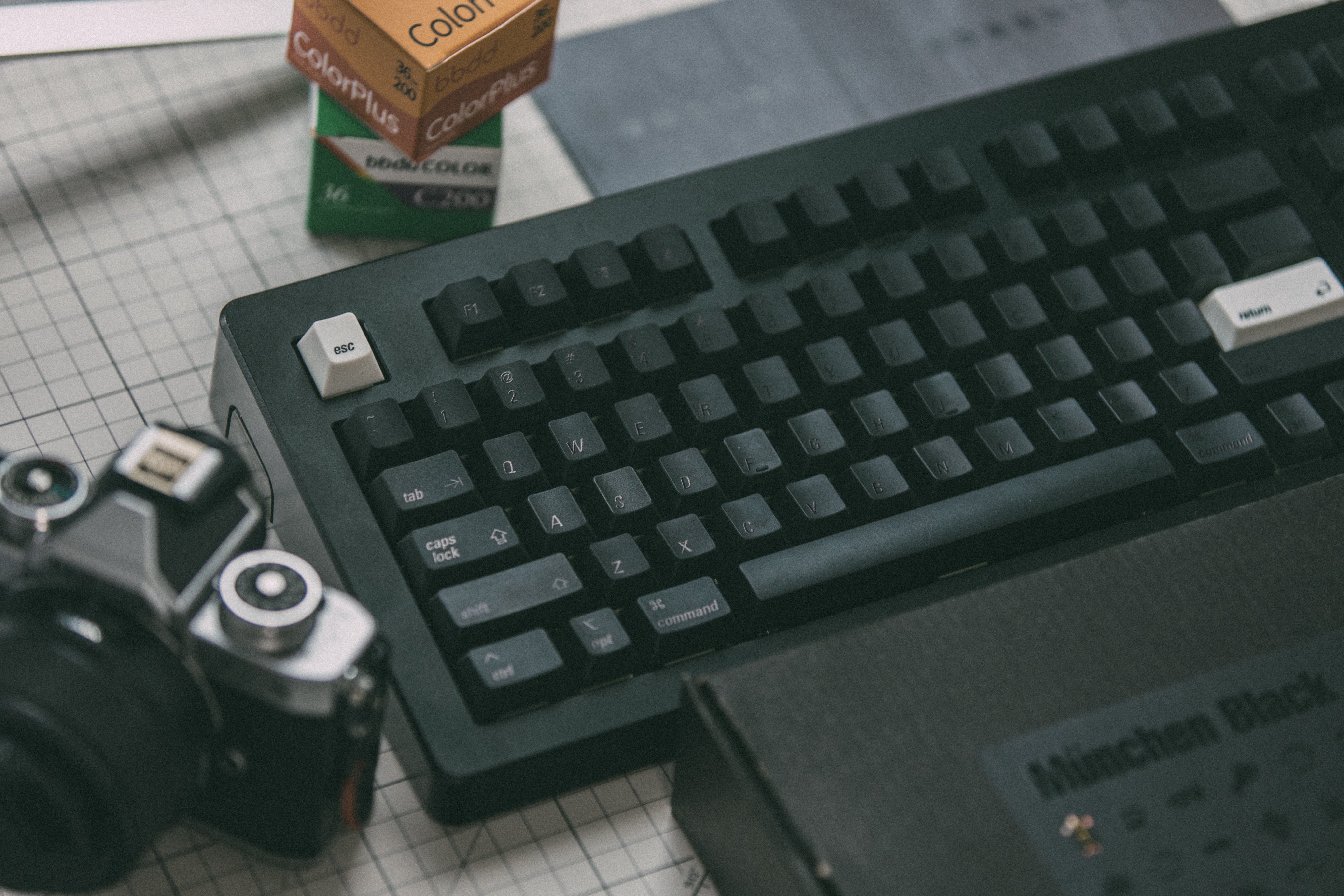 LeleLab München Schwarz キーキャップ Base Kit In Stock] LeleLab München Schwarz Keycap Set