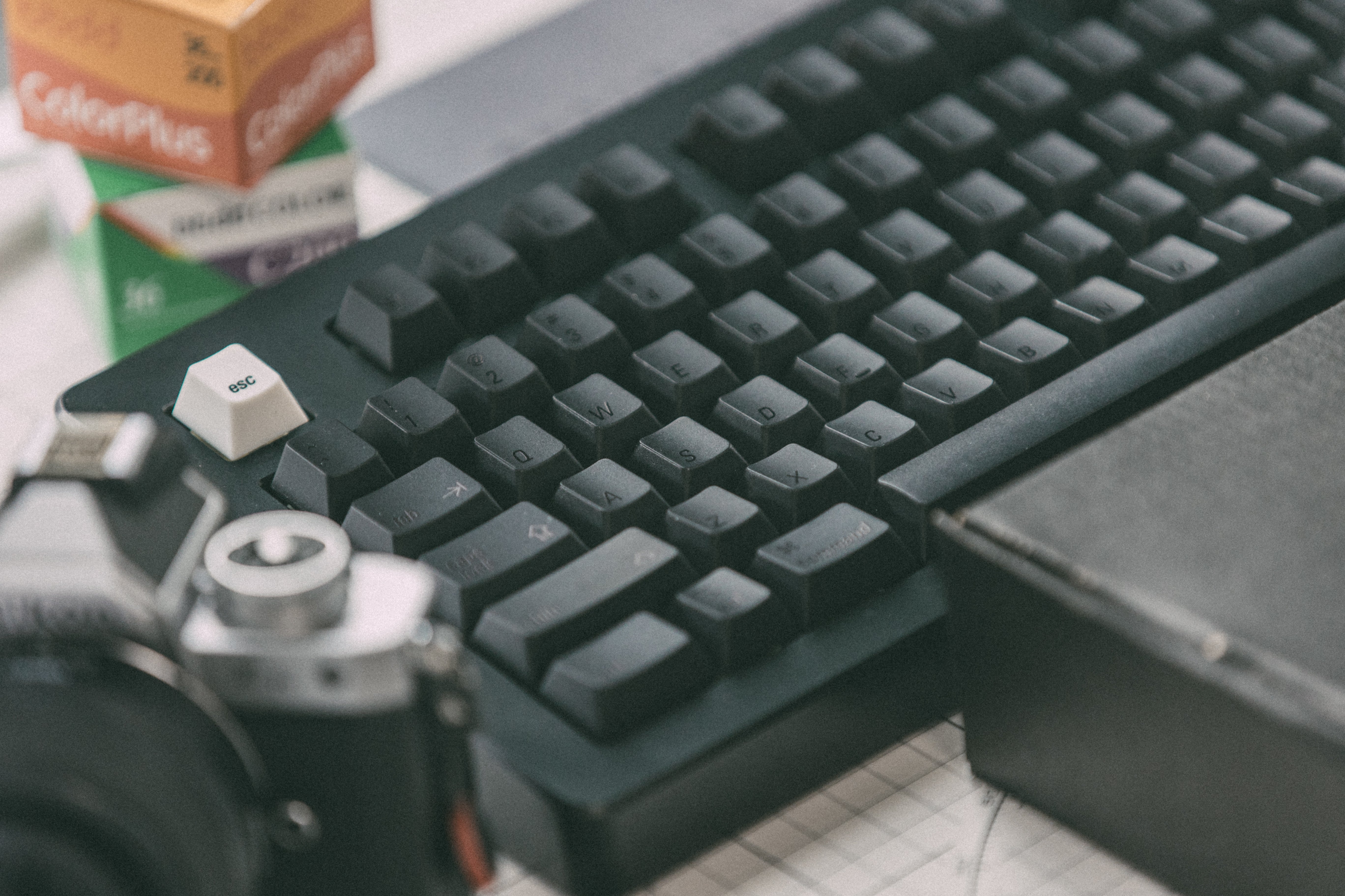 LeleLab München Schwarz キーキャップ Base Kit In Stock] LeleLab München Schwarz Keycap Set