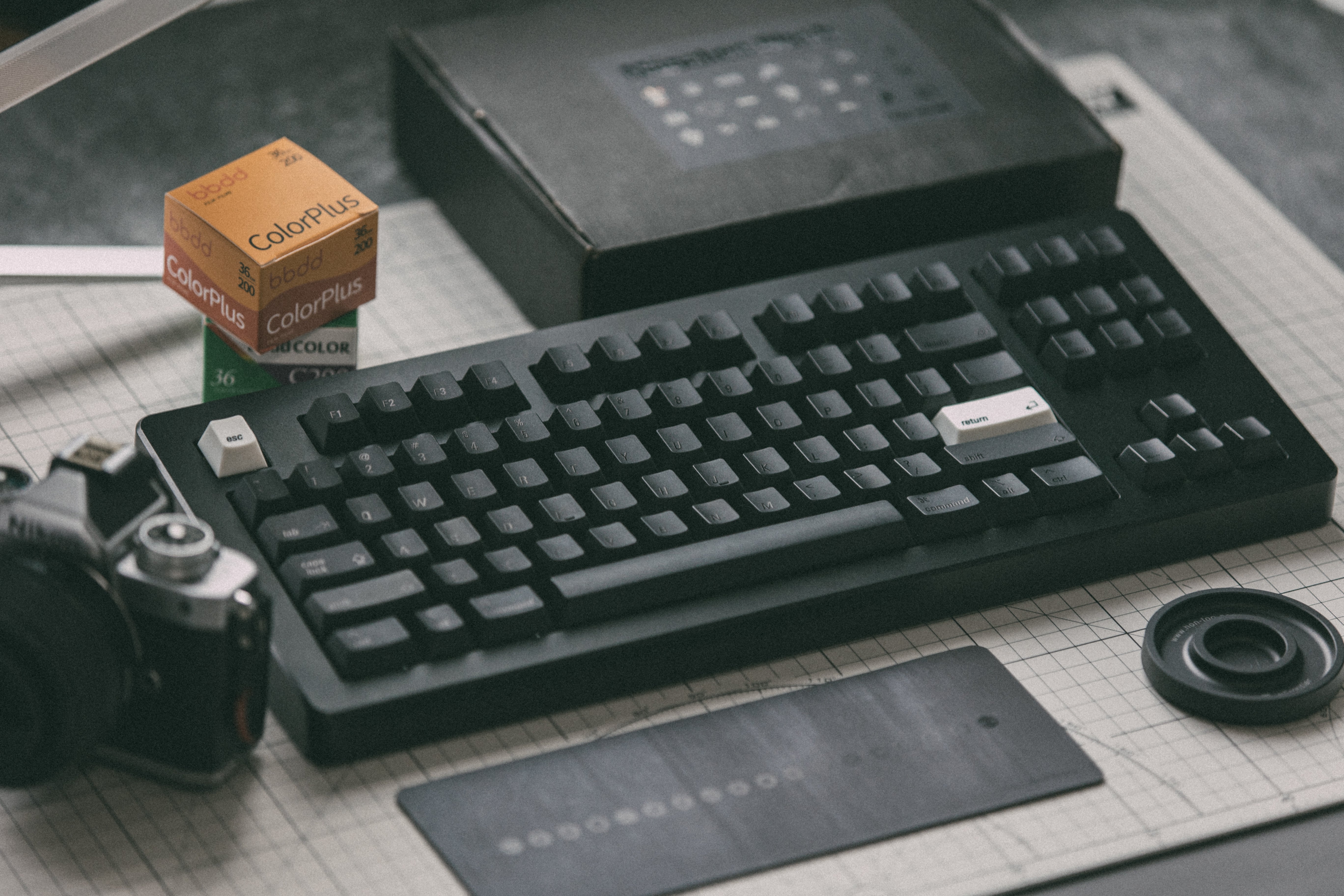 LeleLab München Schwarz キーキャップ In Stock] LeleLab München Schwarz Keycap Set