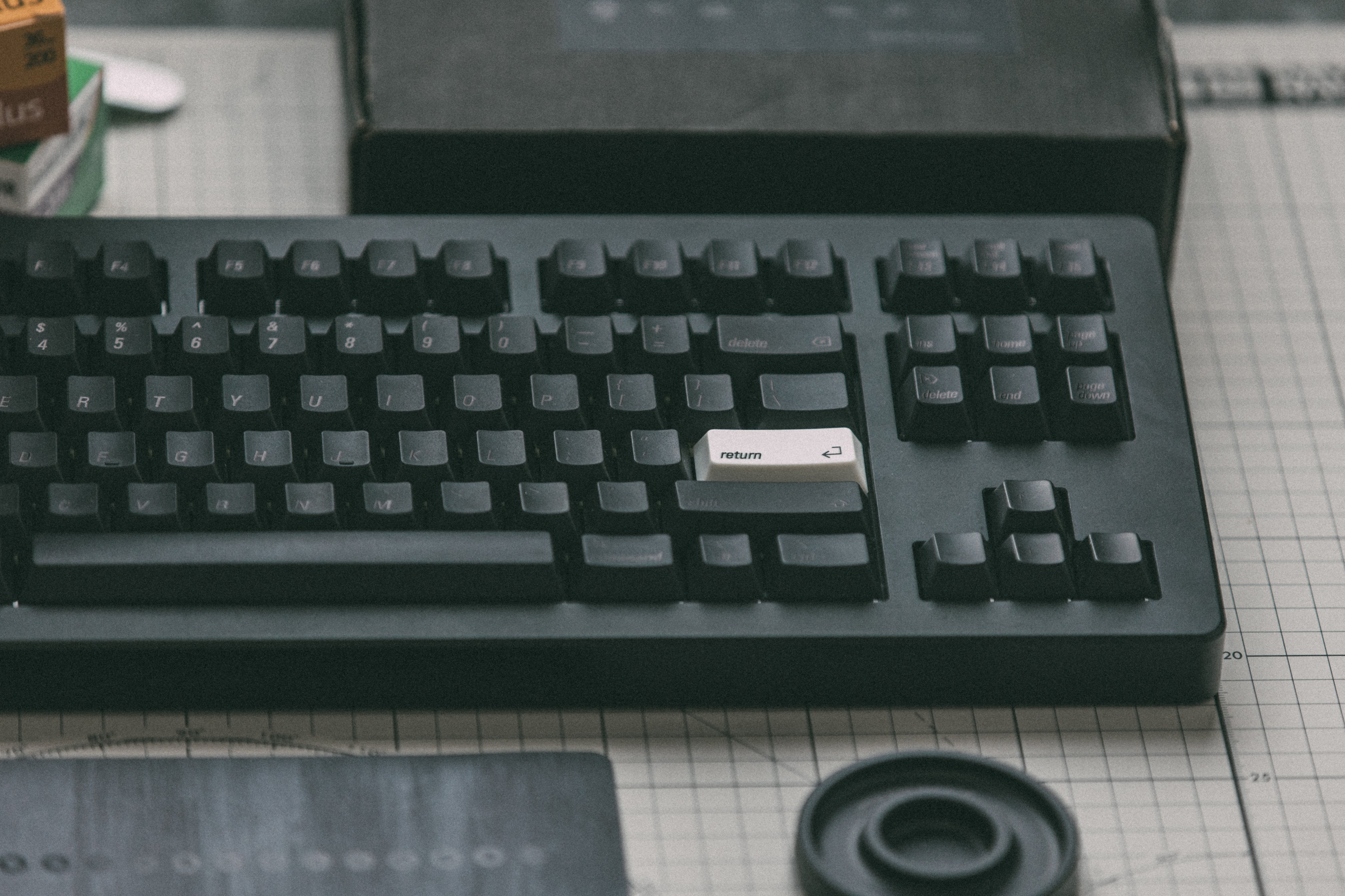 LeleLab München Schwarz キーキャップ Base Kit In Stock] LeleLab München Schwarz Keycap Set