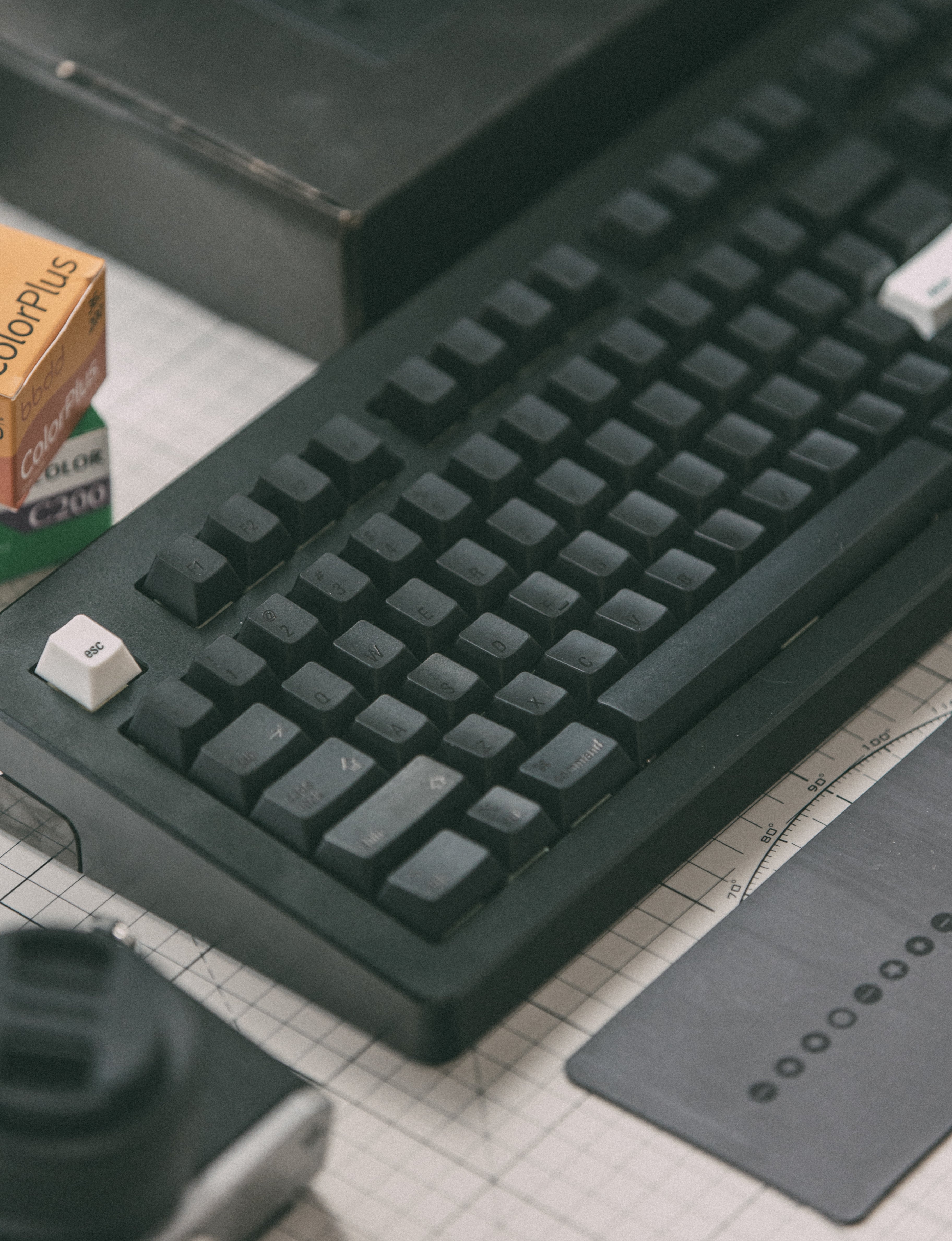LeleLab München Schwarz キーキャップ Base Kit In Stock] LeleLab München Schwarz Keycap Set