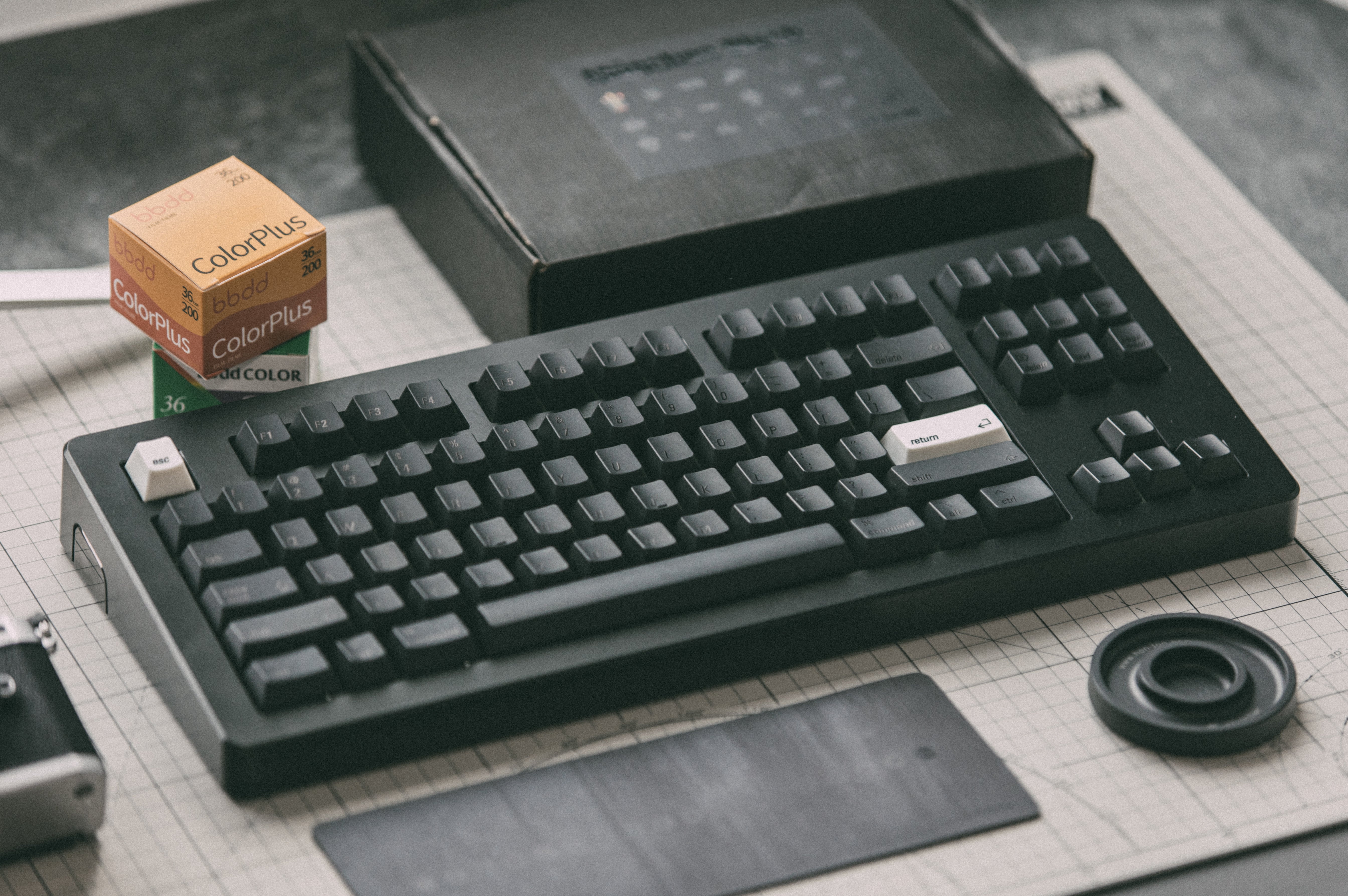 LeleLab München Schwarz キーキャップ Base Kit In Stock] LeleLab München Schwarz Keycap Set