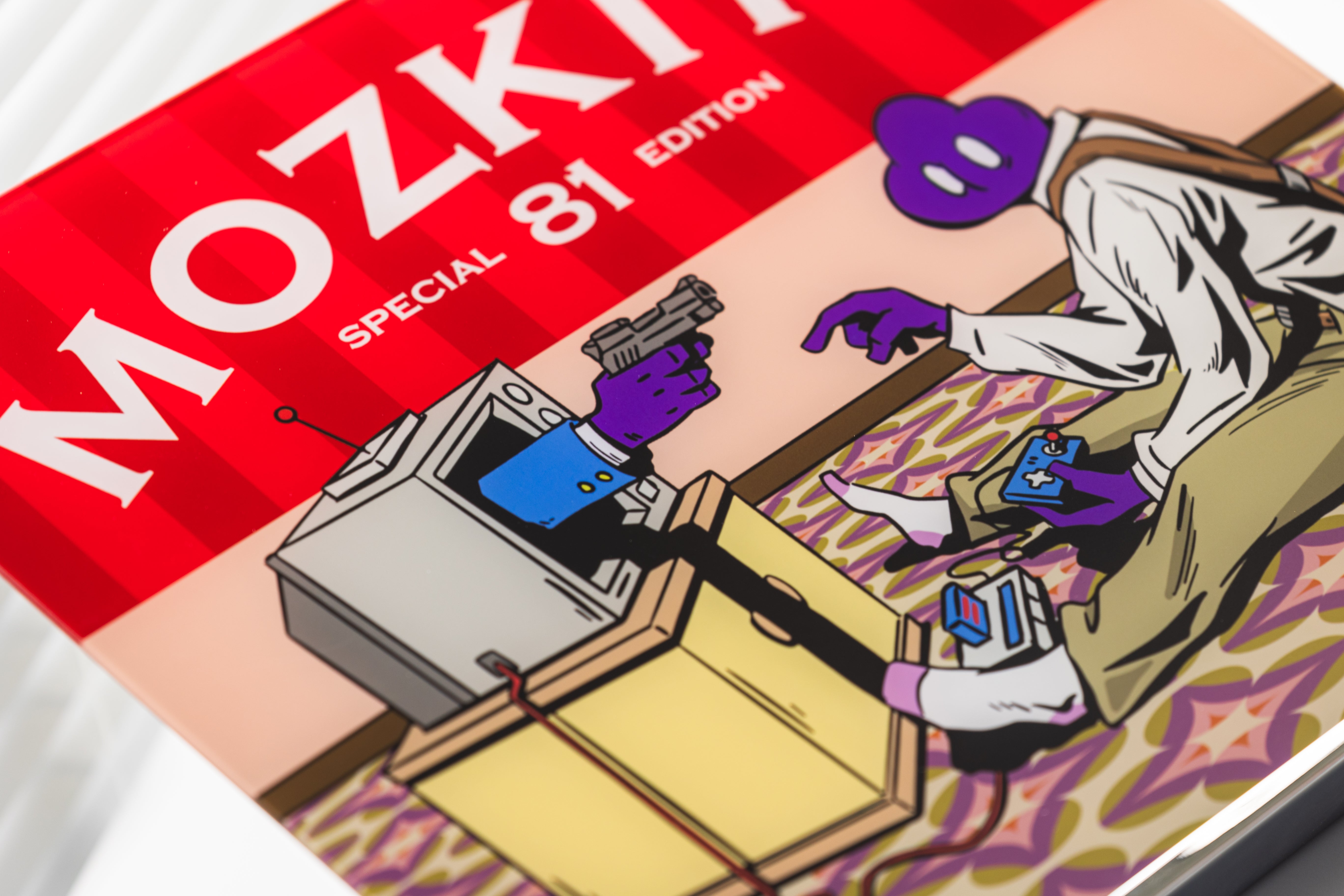 [In Stock] LeleDesign x Mozkito Leee Glass Mousepad