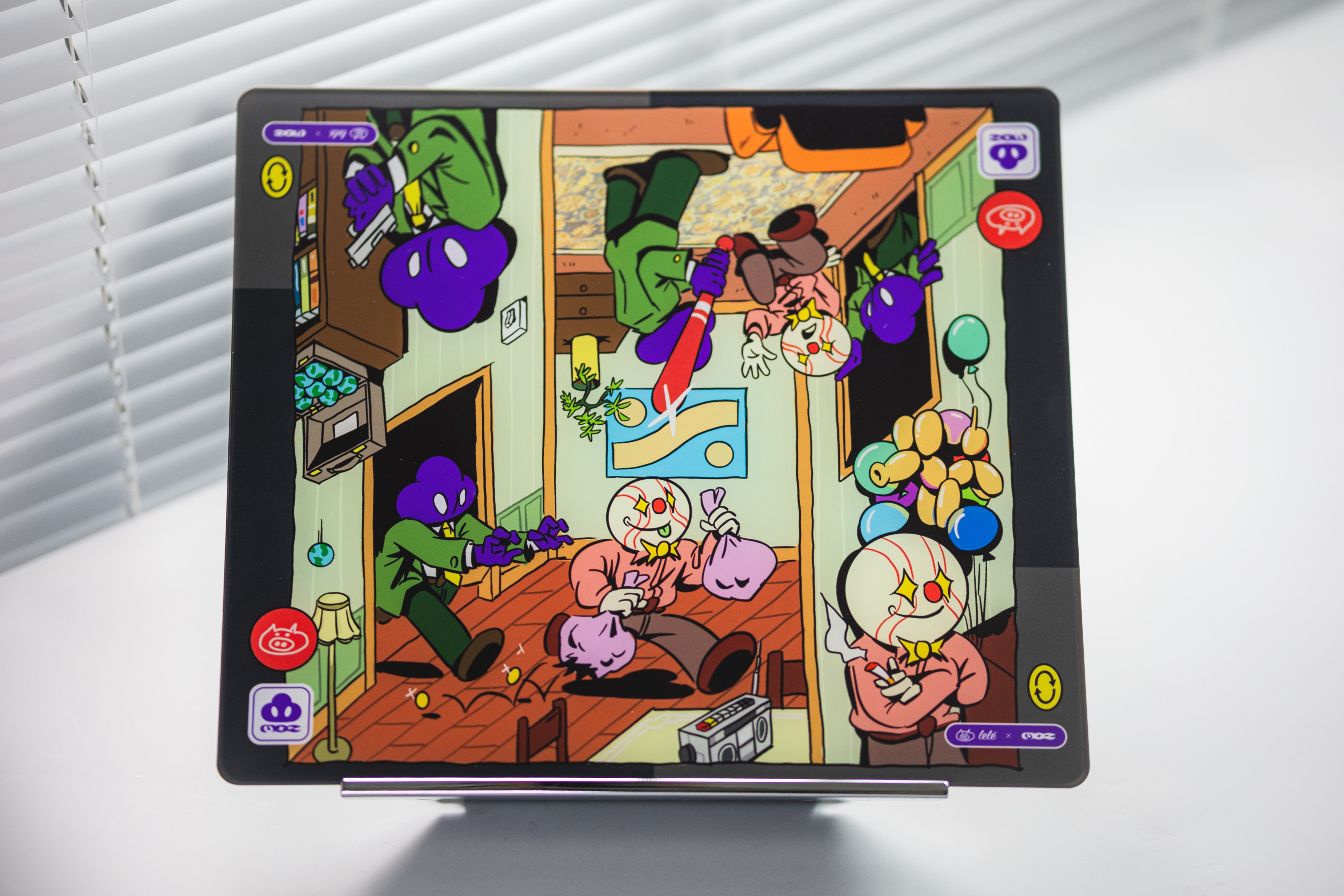 [In Stock] LeleDesign x Mozkito Leee Glass Mousepad