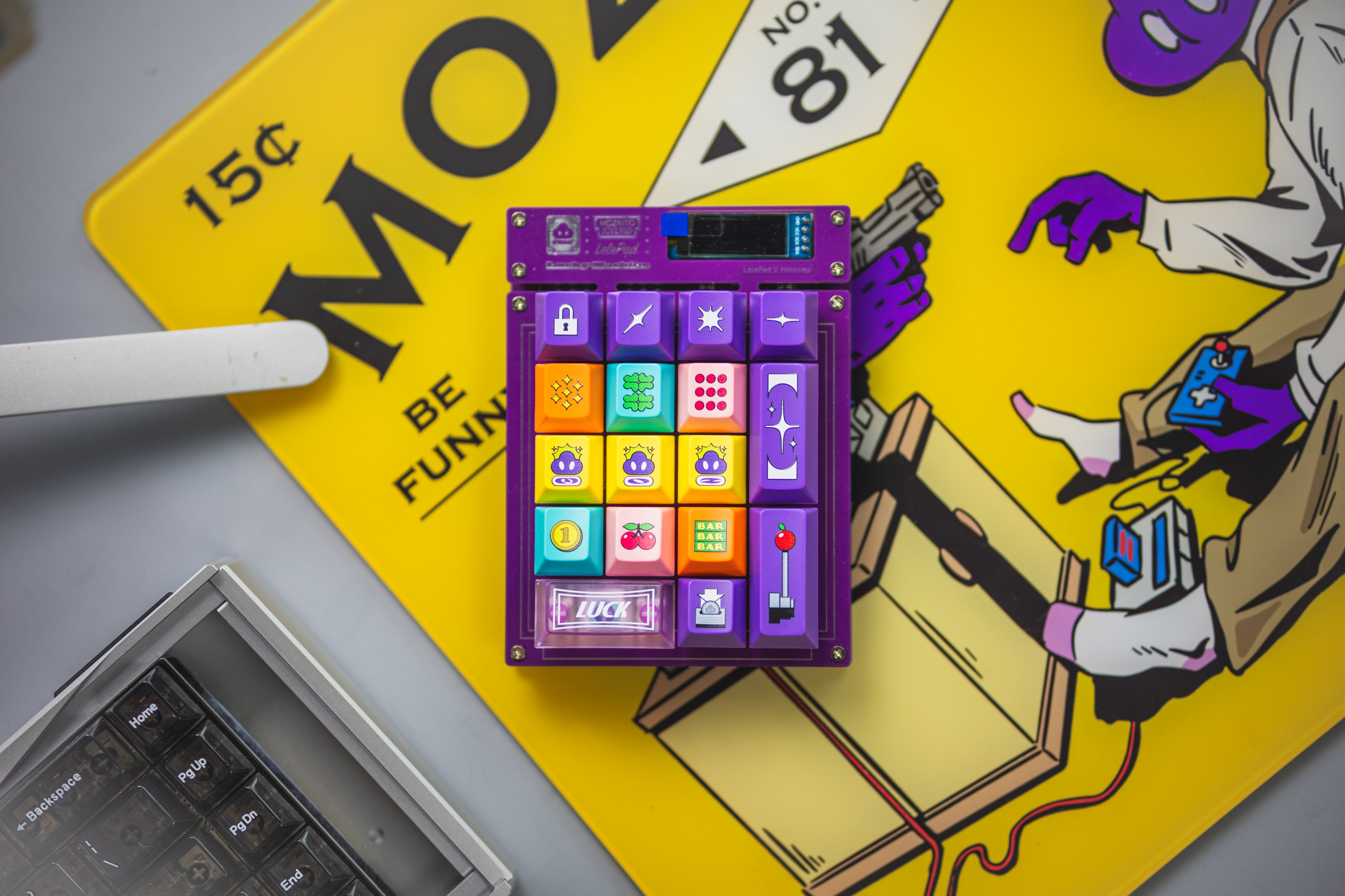 [In Stock] LeleDesign x Mozkito Leee Mechanical Numpad/Macropad