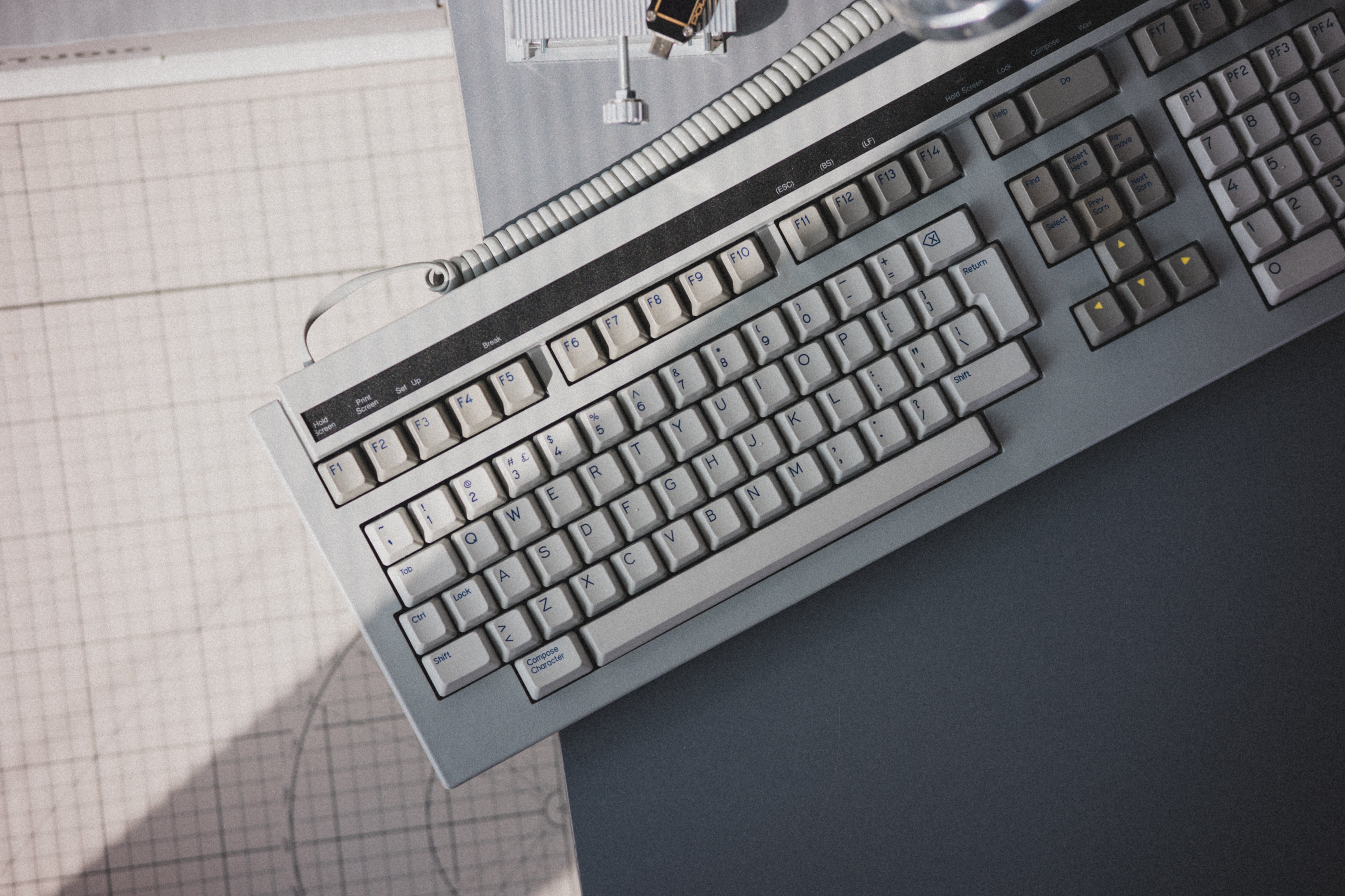 [NIB] DASCOM DAS 320 Terminal Mechanical Keyboard Vintage Black Switch