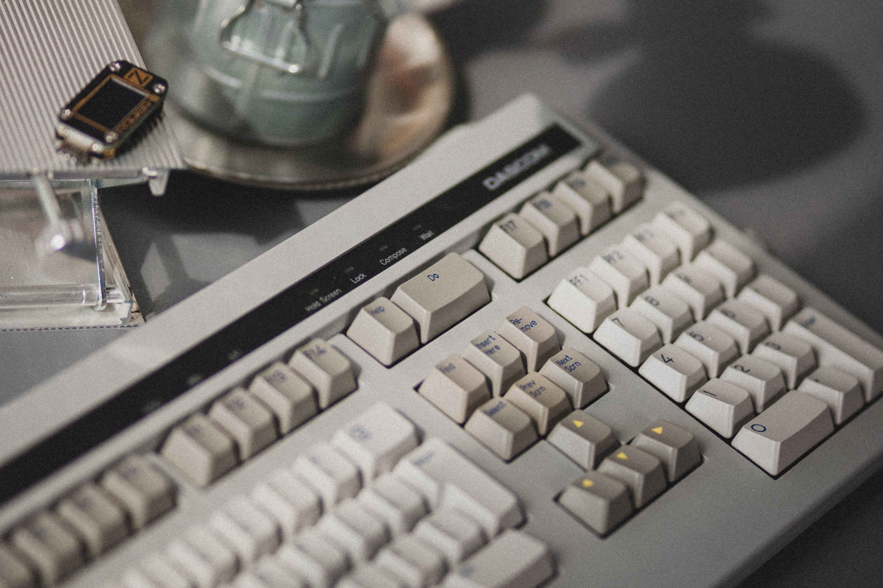 [NIB] DASCOM DAS 320 Terminal Mechanical Keyboard Vintage Black Switch