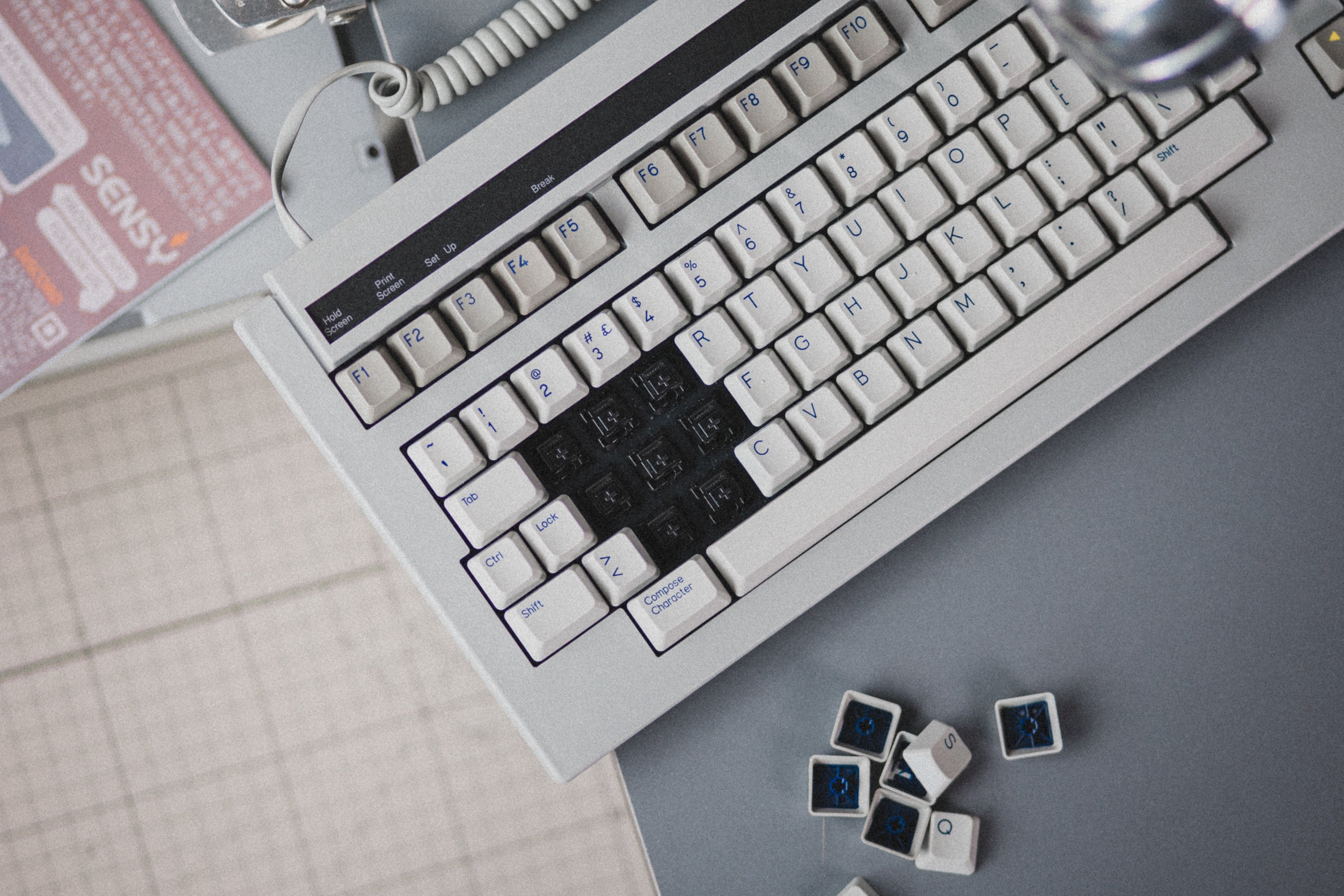 [NIB] DASCOM DAS 320 Terminal Mechanical Keyboard Vintage Black Switch