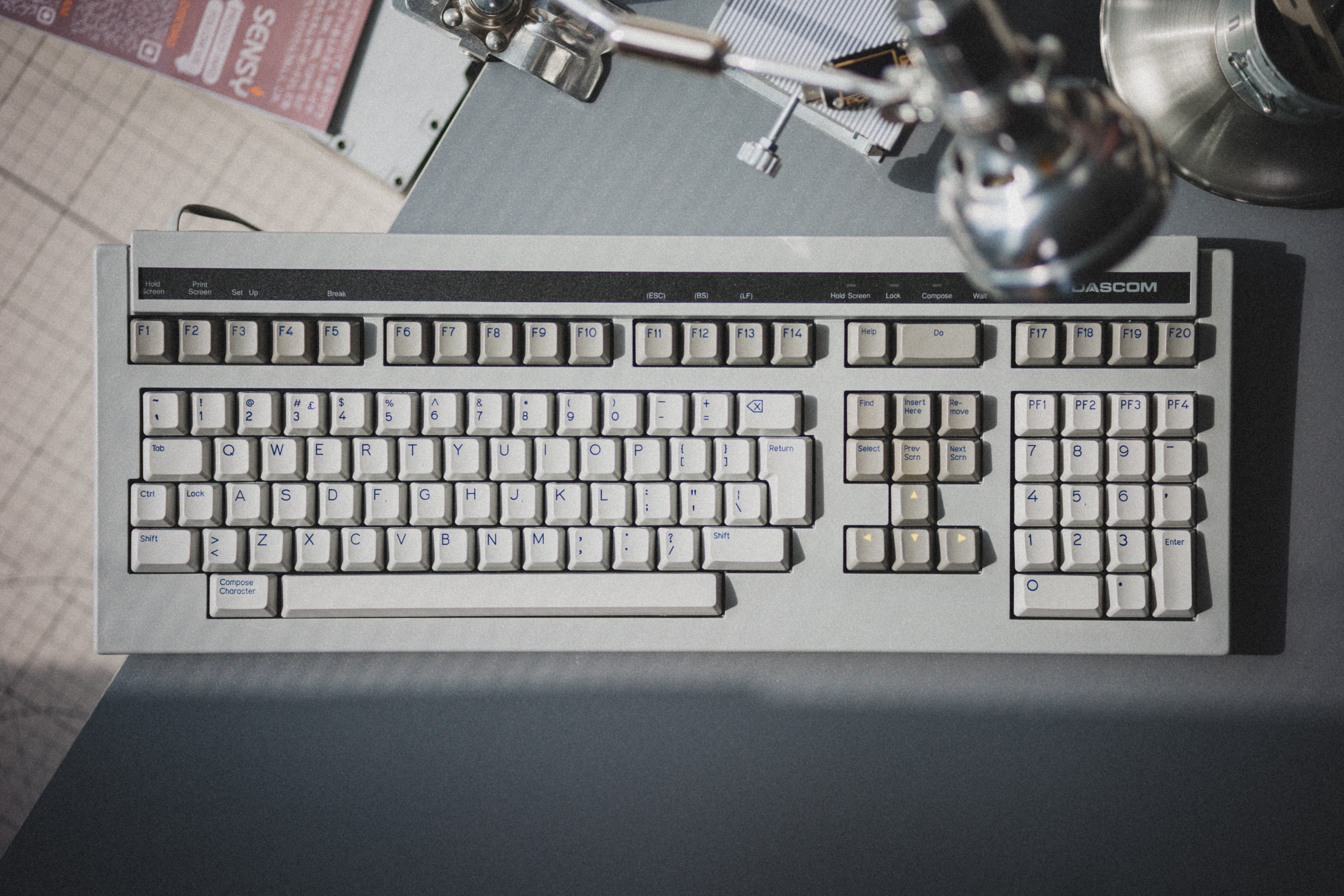 [NIB] DASCOM DAS 320 Terminal Mechanical Keyboard Vintage Black Switch