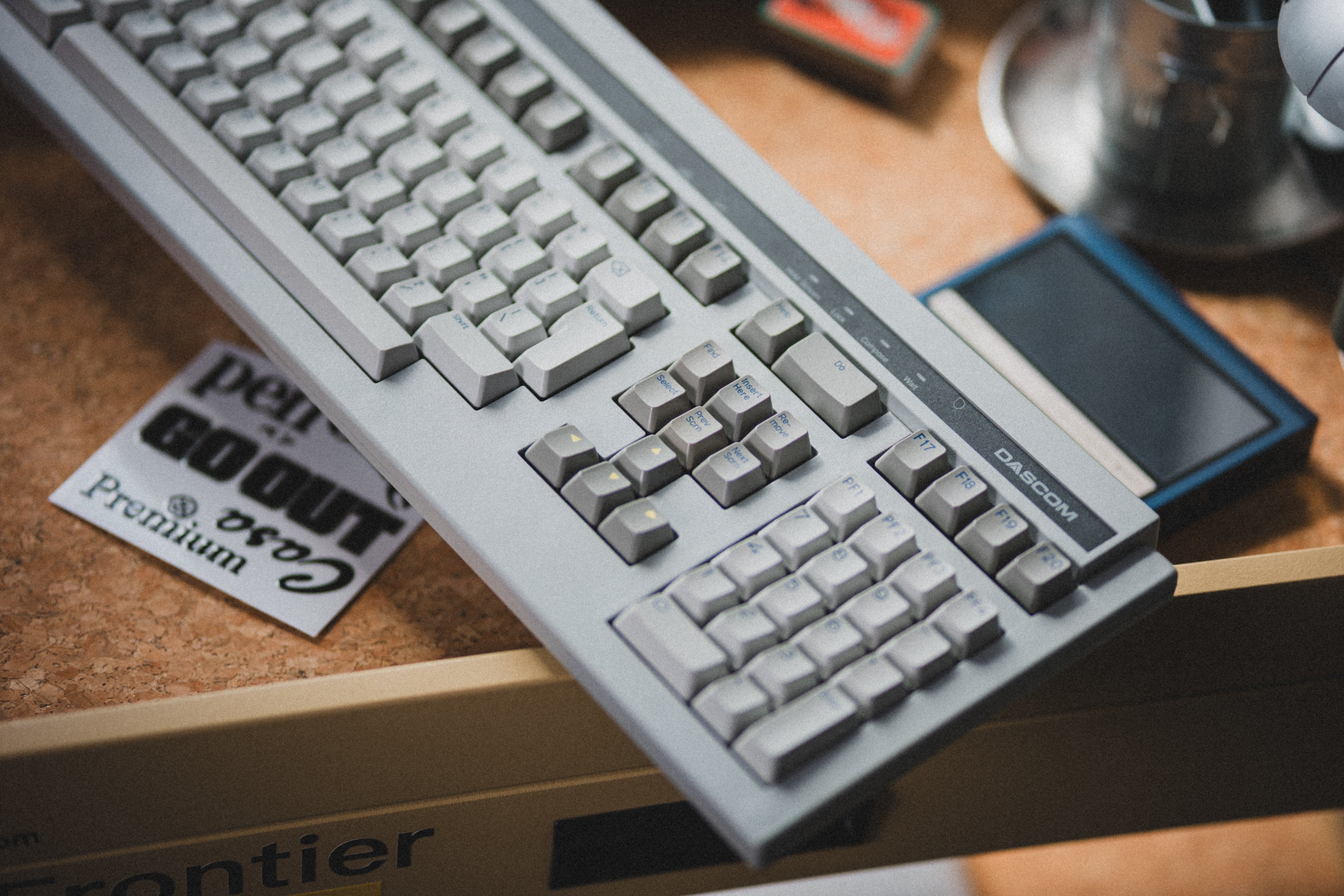 [NIB] DASCOM DAS 320 Terminal Mechanical Keyboard Vintage Black Switch