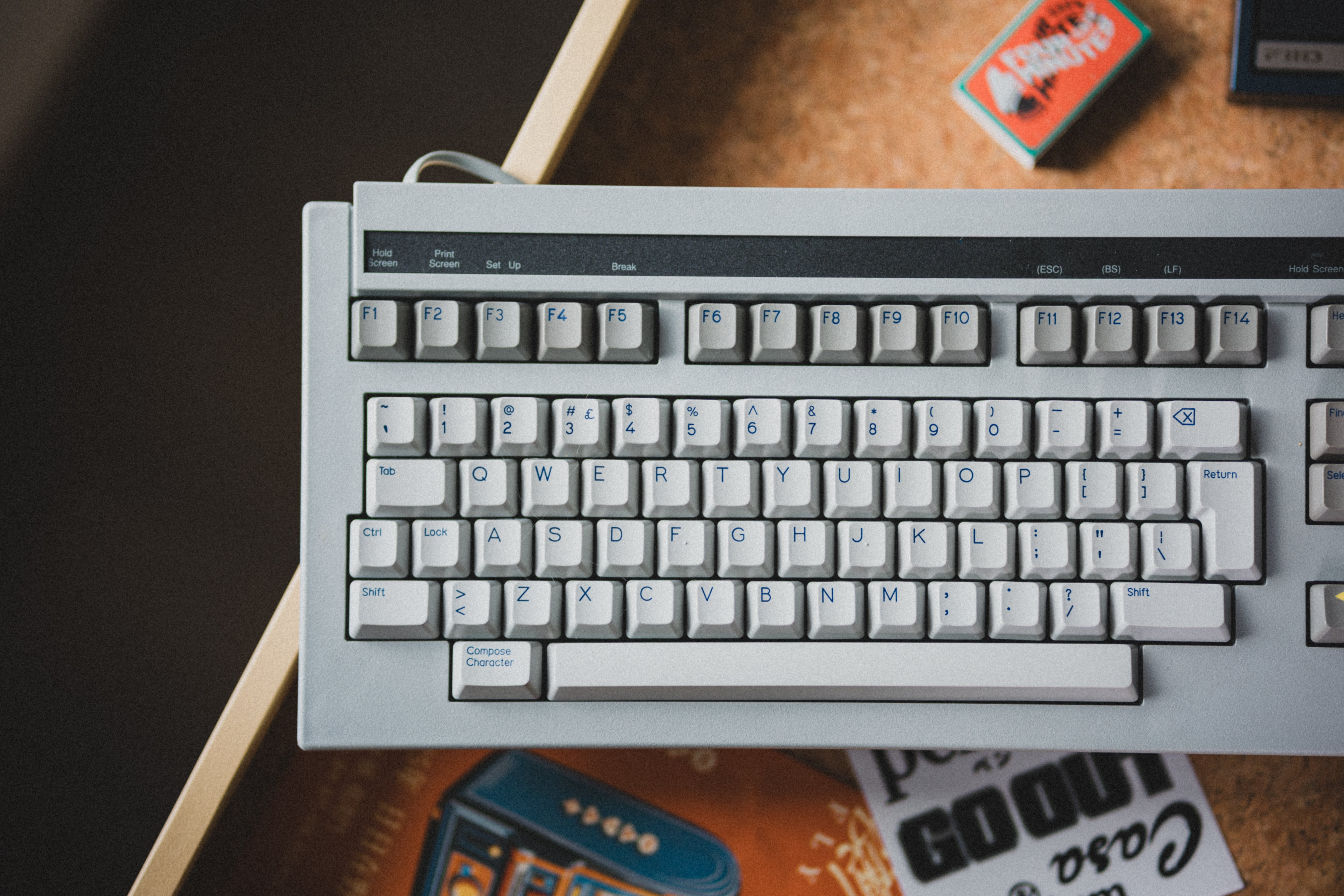 [NIB] DASCOM DAS 320 Terminal Mechanical Keyboard Vintage Black Switch