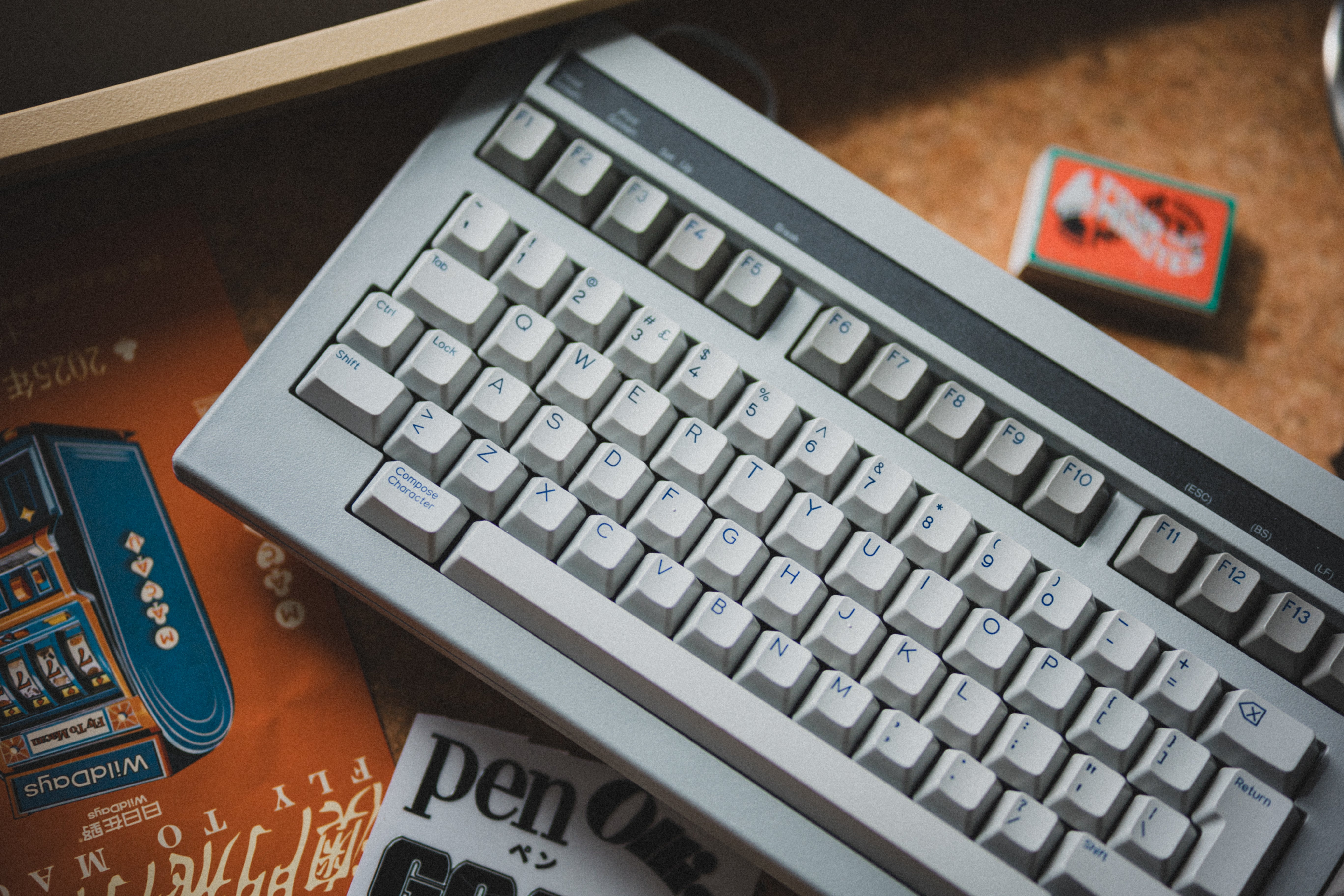 [NIB] DASCOM DAS 320 Terminal Mechanical Keyboard Vintage Black Switch