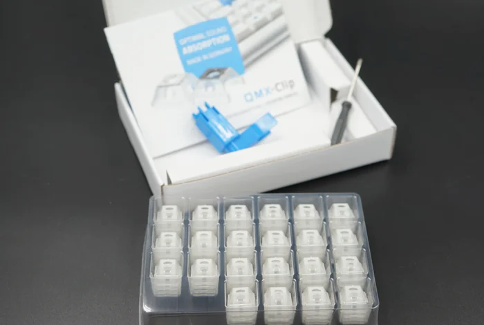 [In Stock] GMK QMX Clips (Sound Dampening)