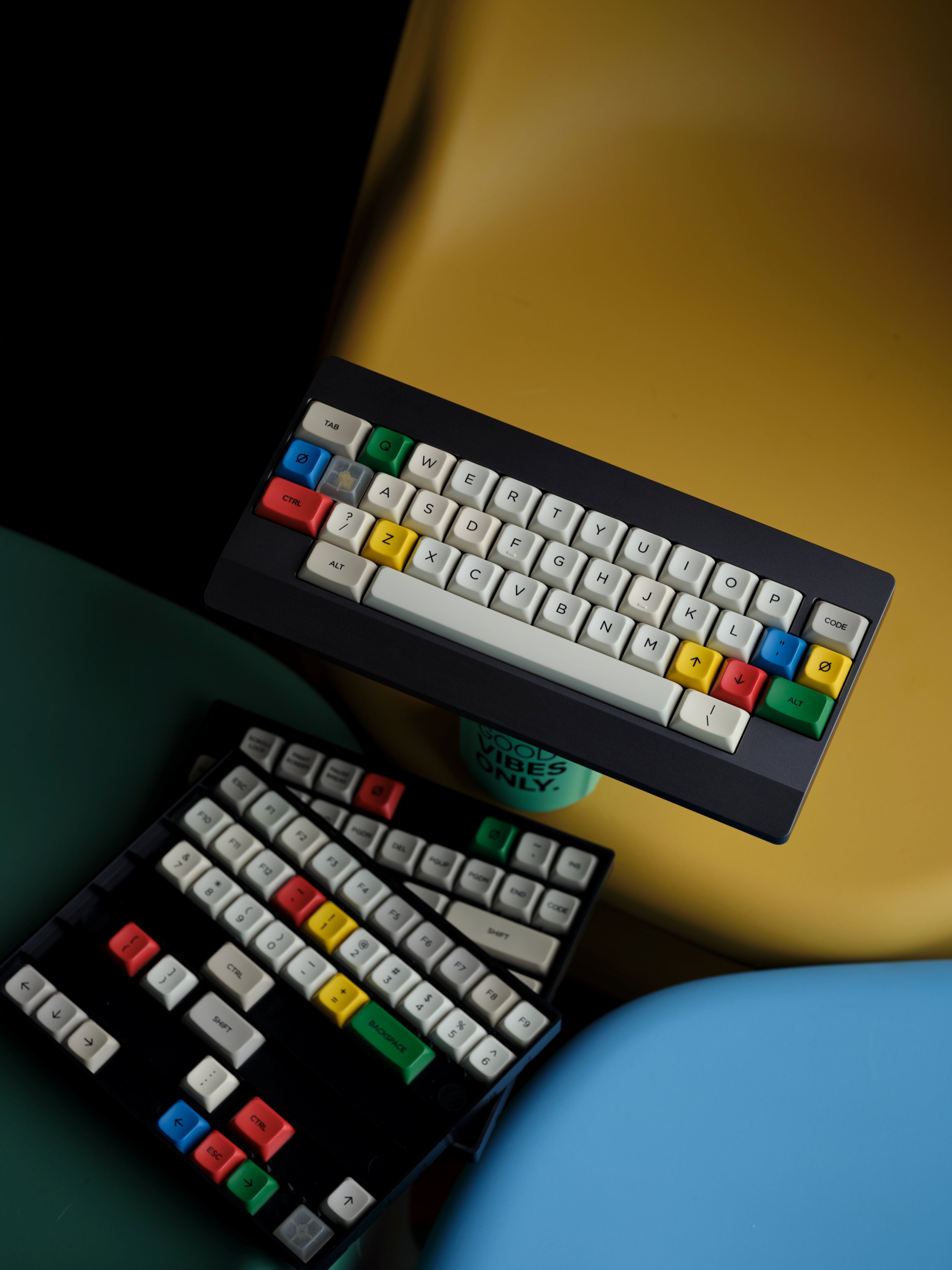 [Pre Order] PBS Retro S.M AG PBT Keycaps