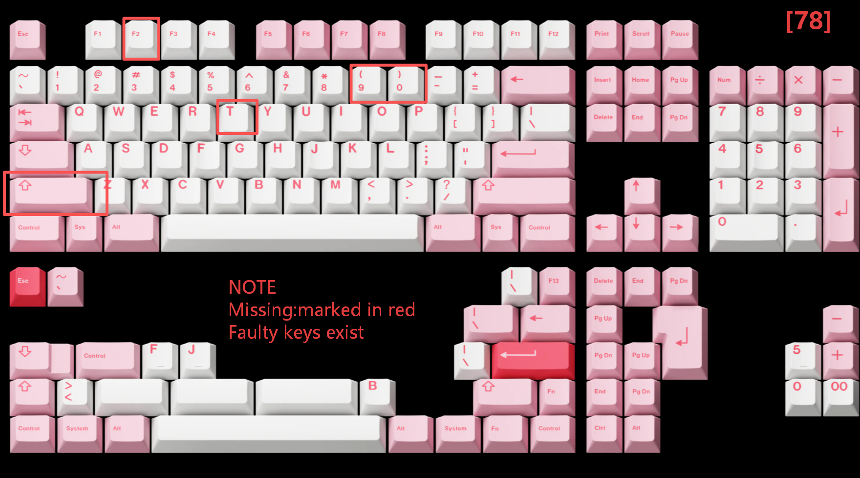 [In Stock] Keycap Set B-stock Collections-R2