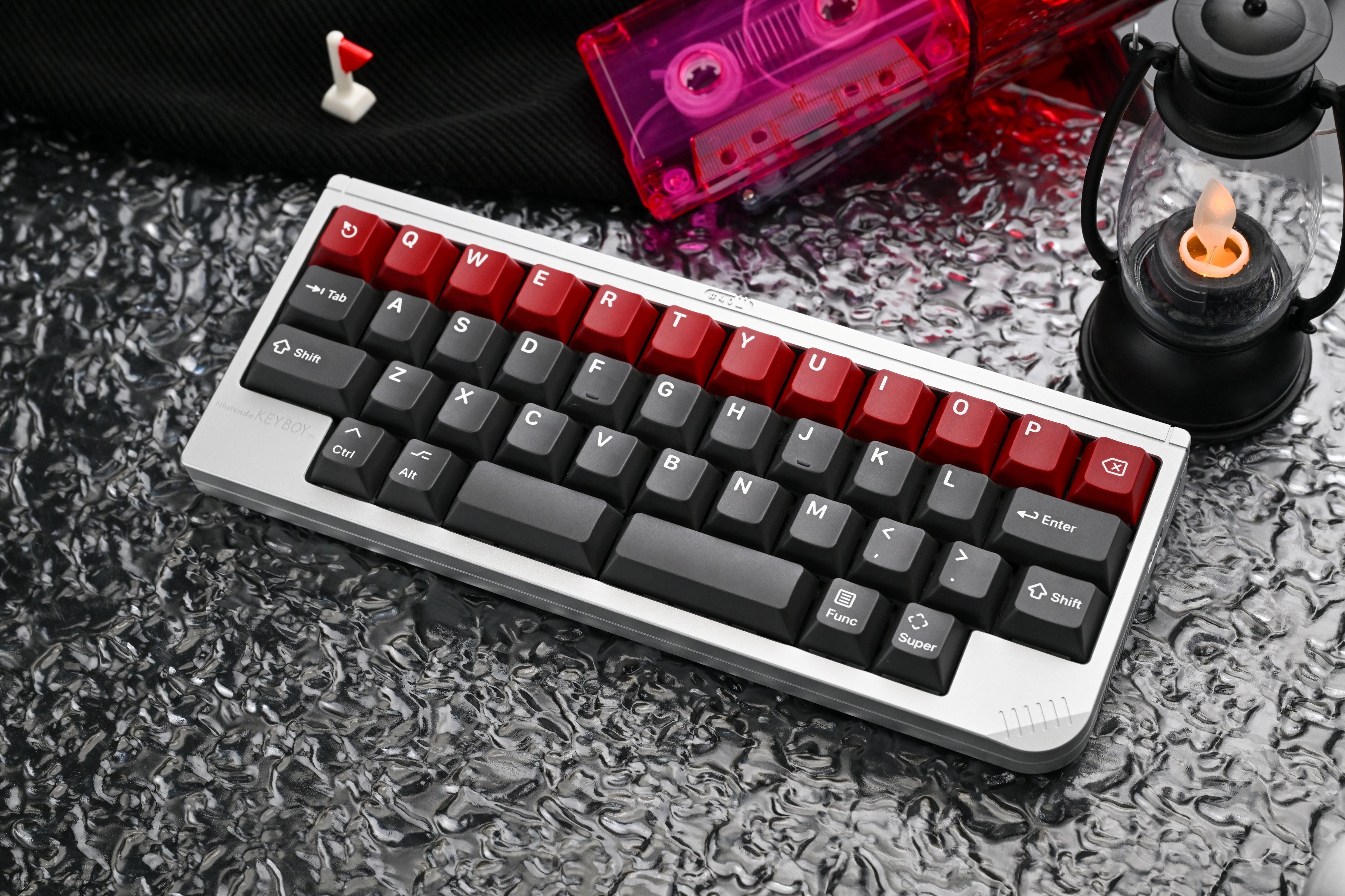 [In Stock] KAP Grey Alert PBT Double-Shot Keycap Set