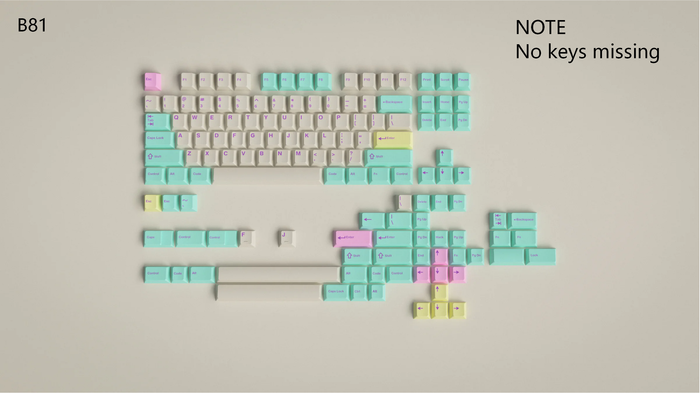 [In Stock] Keycap Set B-stock Collections