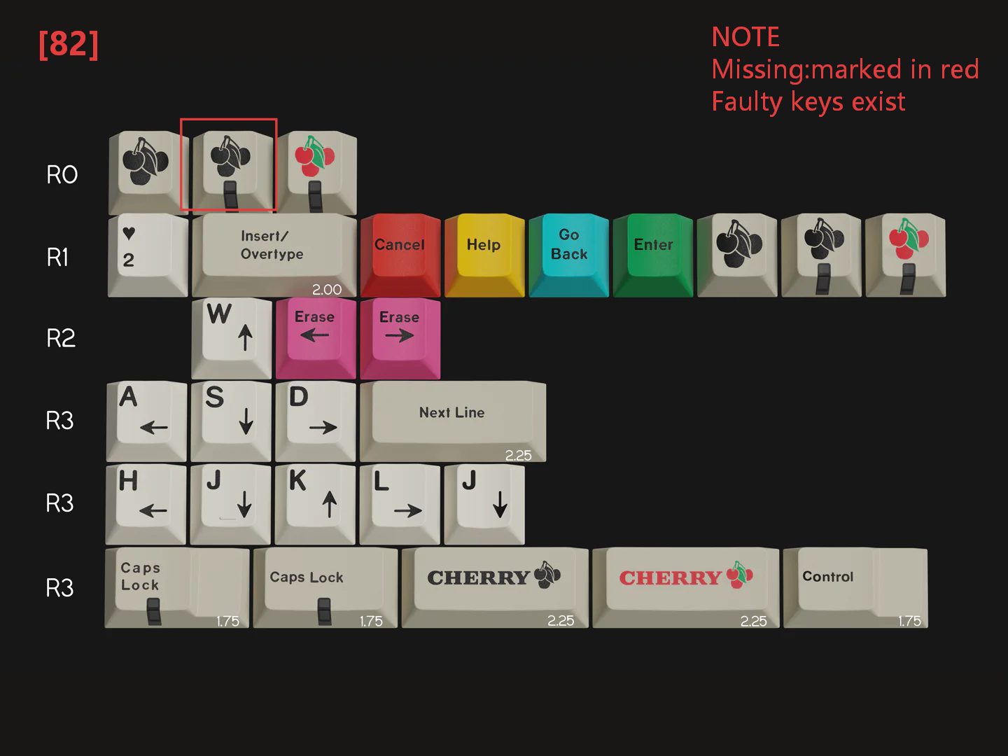 [In Stock] Keycap Set B-stock Collections-R2