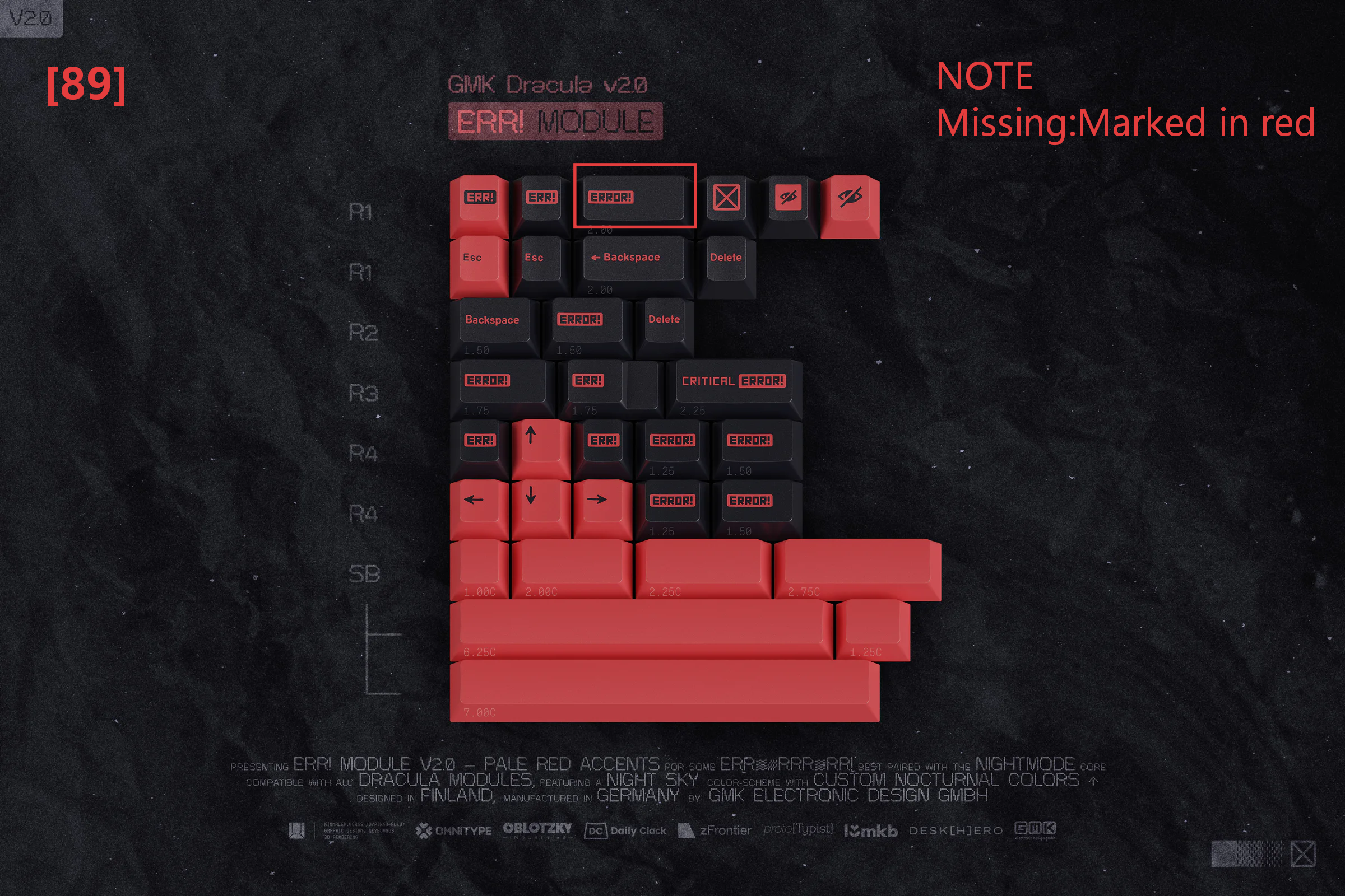 [In Stock] Keycap Set B-stock Collections-R2
