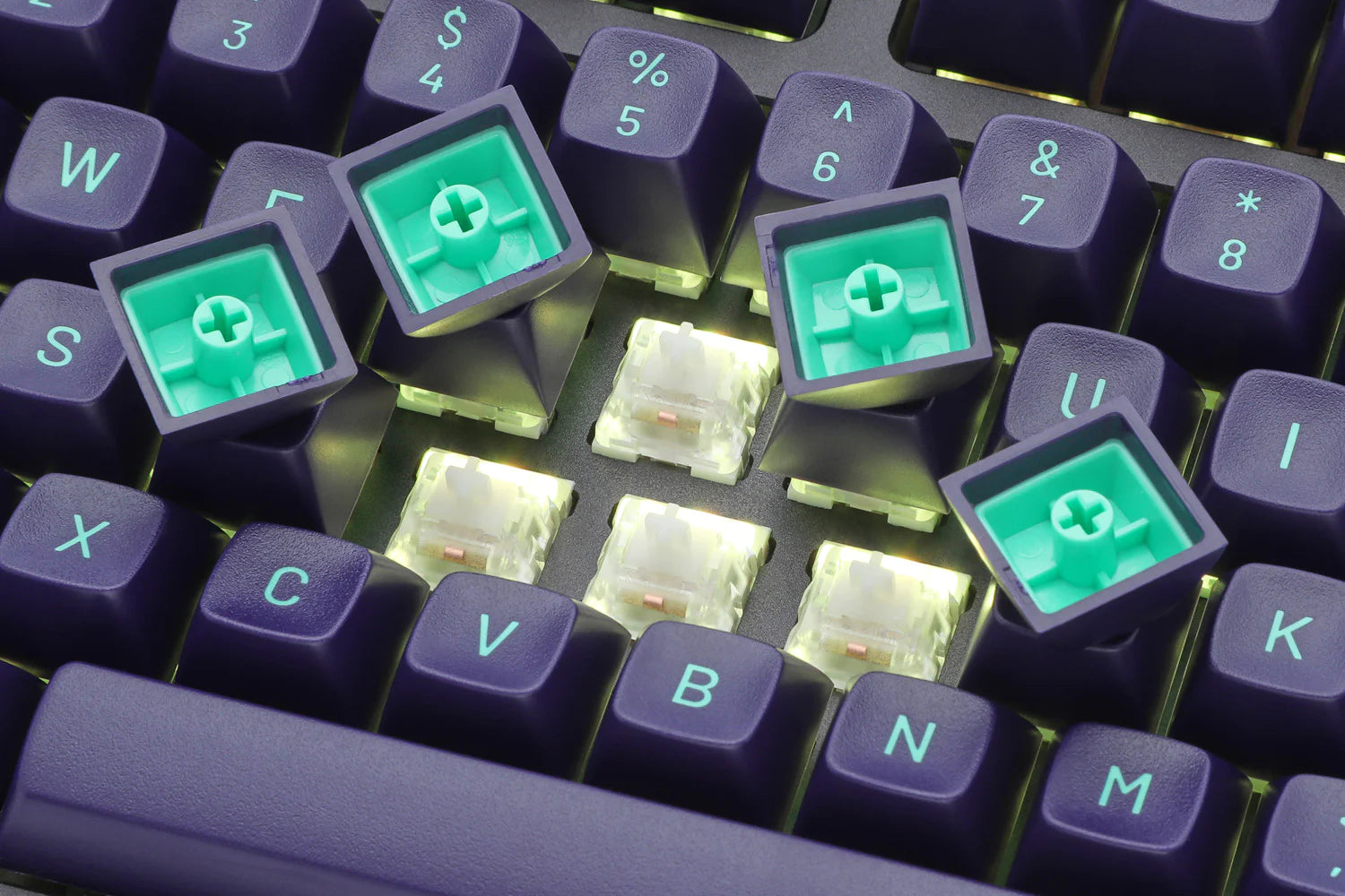 DROP MiTo MT3 Cyber Custom Keycap Set - Thumbnail 5