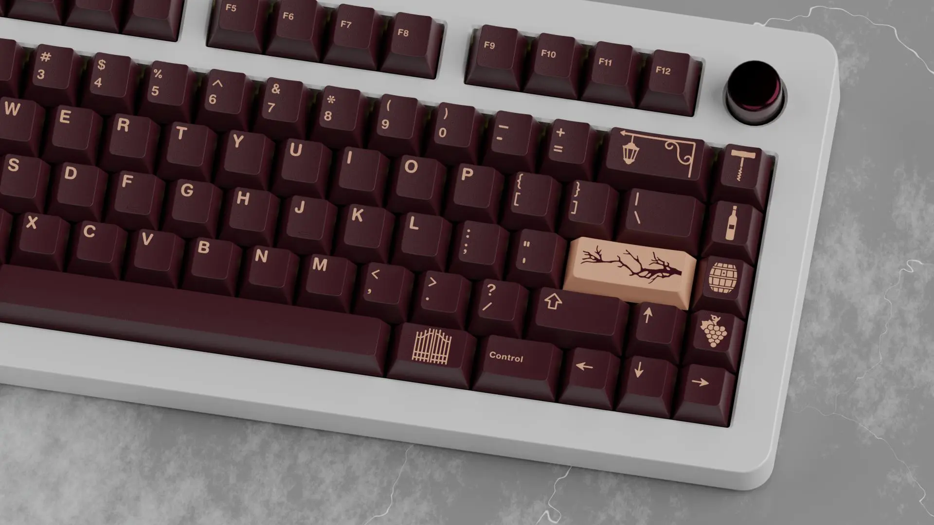 [In Stock] GMK CYL Bordeaux