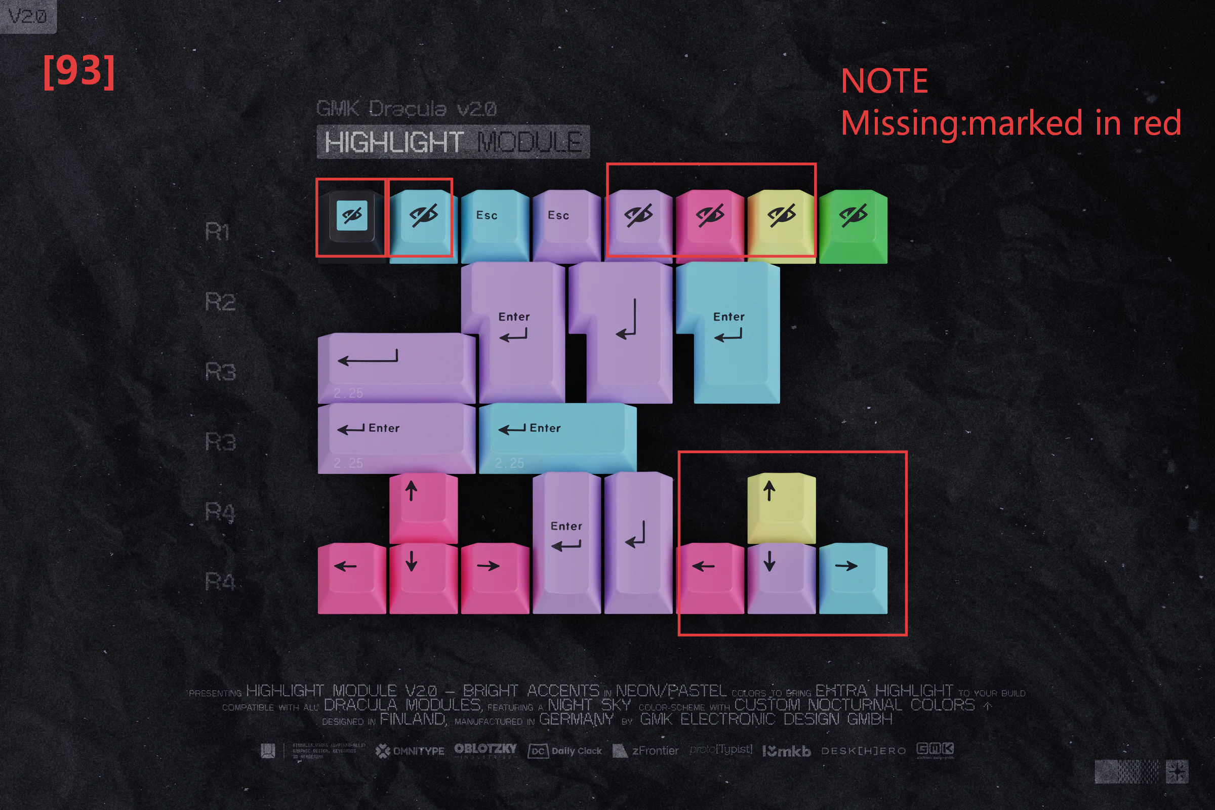 [In Stock] Keycap Set B-stock Collections-R2