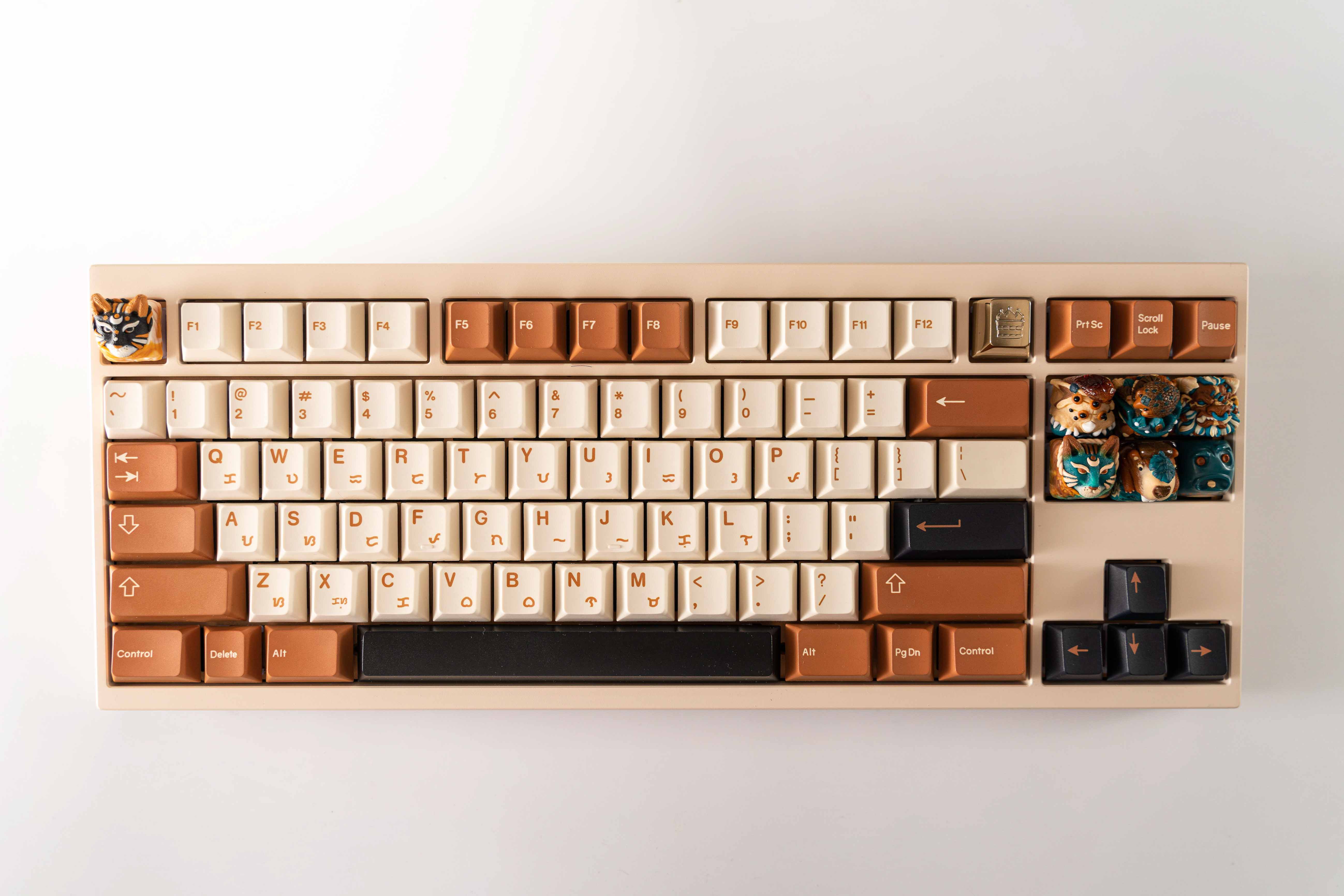 [In Stock] TomatoCaps PBT Taho