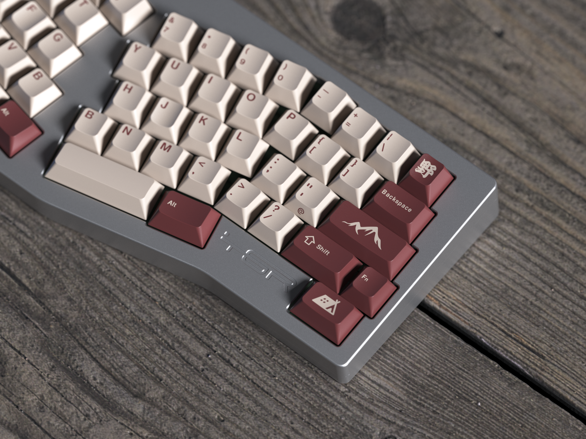 GMK Camping R3 Cherry Profile Double Shot ABS Keycap Set
