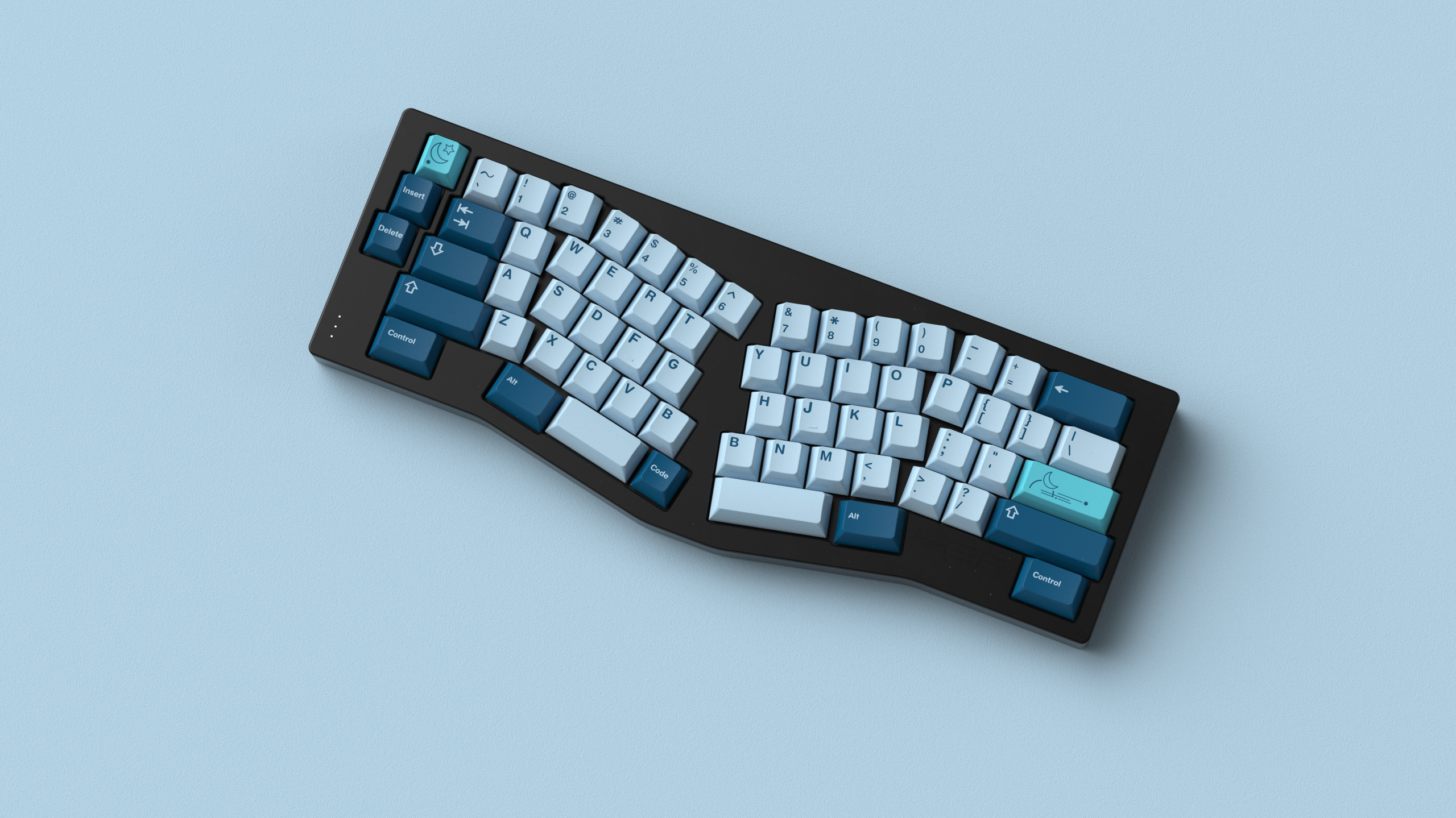 GMK Nightlight Cherry Profile Double Shot ABS Keycap Set - Thumbnail 2