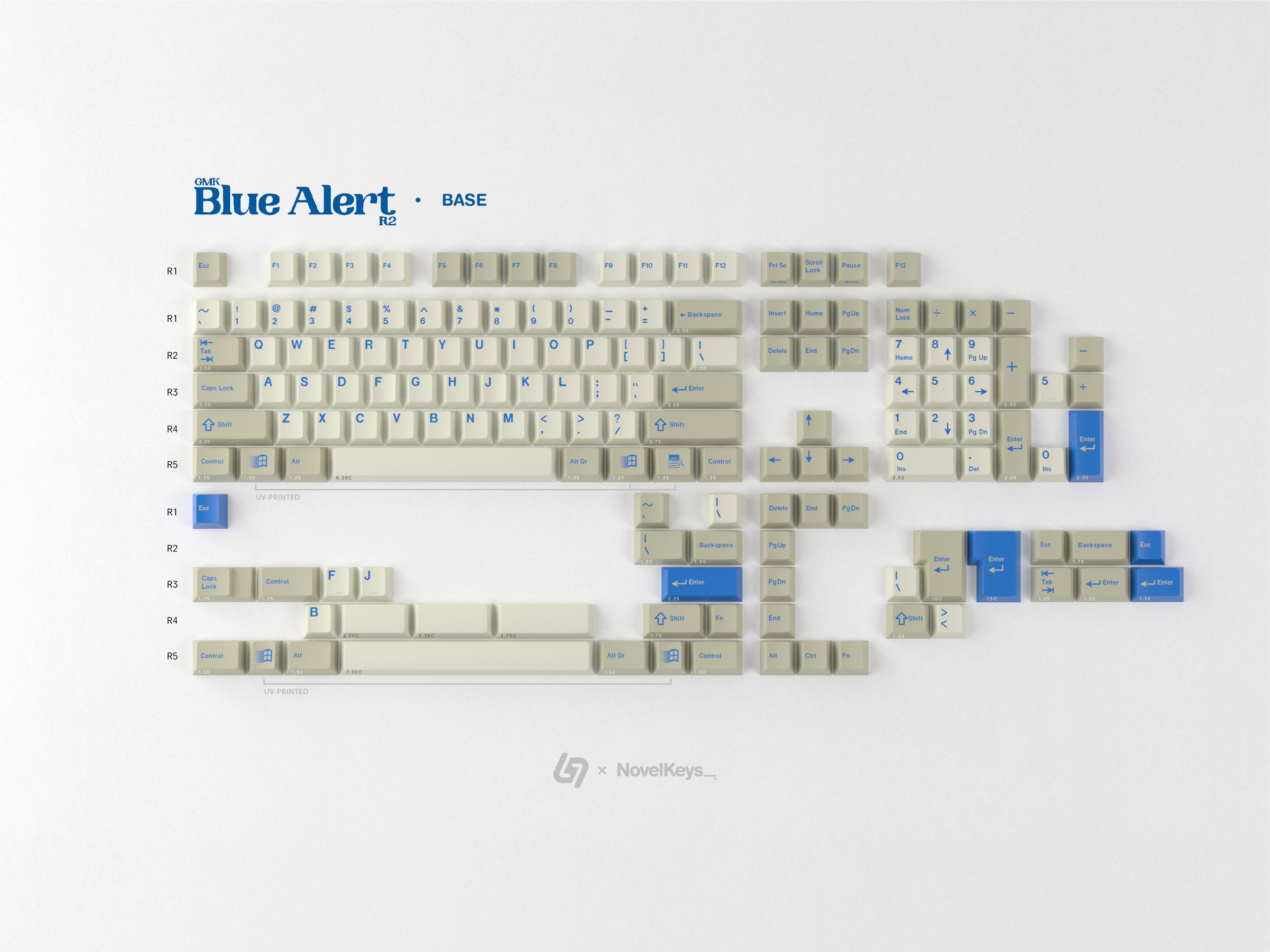 [In Stock] GMK CYL Blue Alert R2