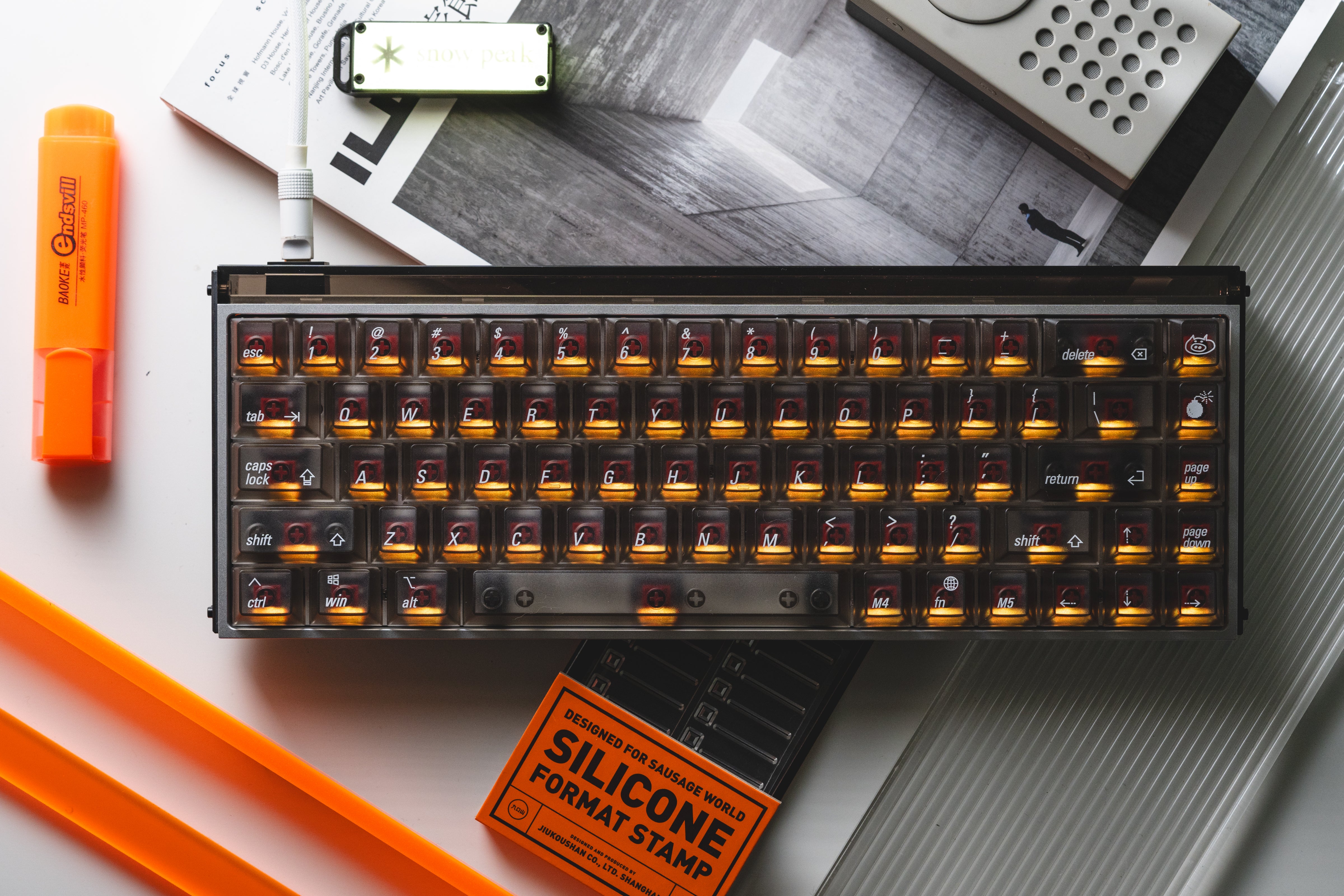 In Stock] LeleLab SuperX Smoky ApplePie Keycap Set