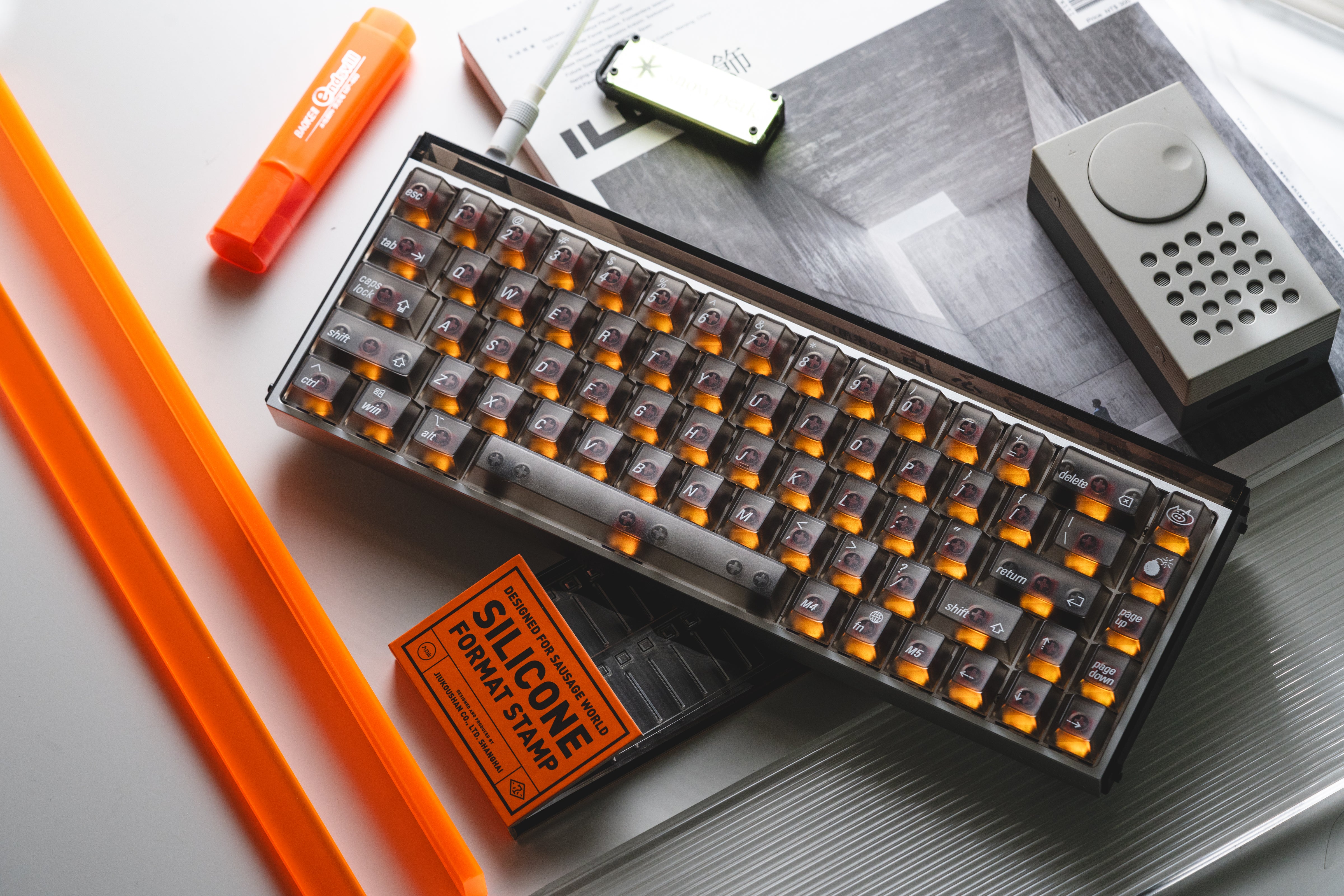 In Stock] LeleLab SuperX Smoky ApplePie Keycap Set