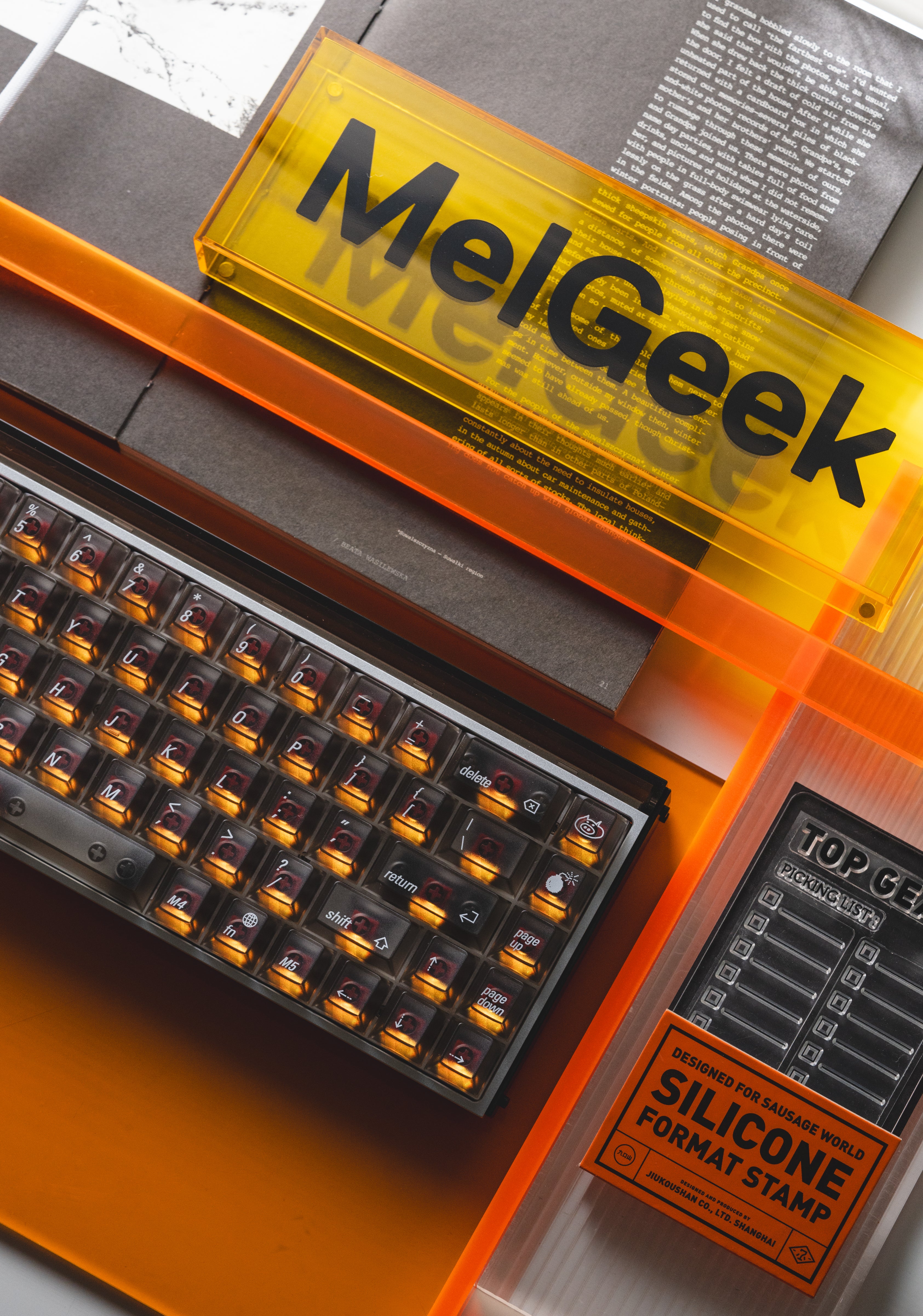 In Stock] LeleLab SuperX Smoky ApplePie Keycap Set