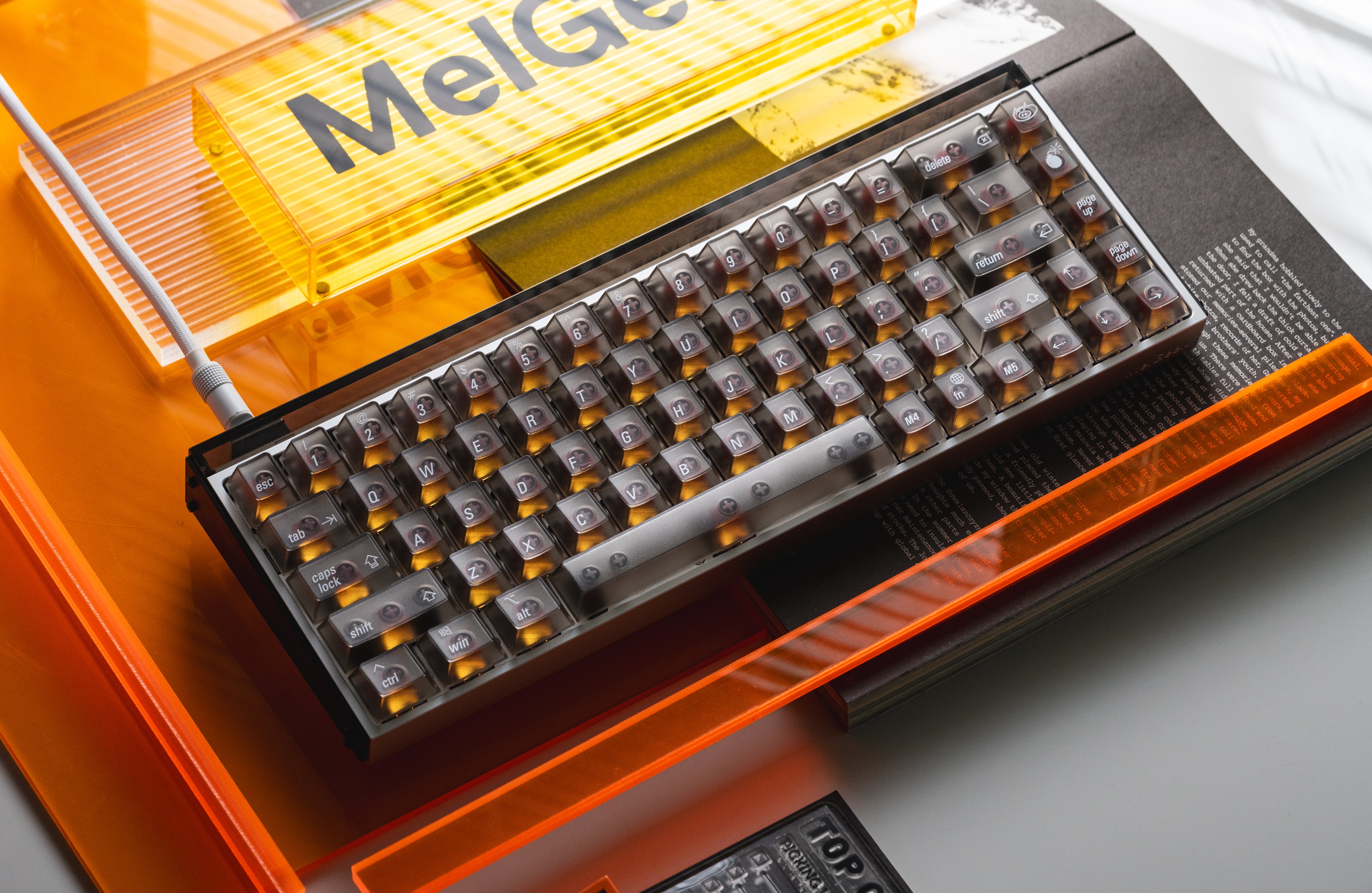 In Stock] LeleLab SuperX Smoky ApplePie Keycap Set