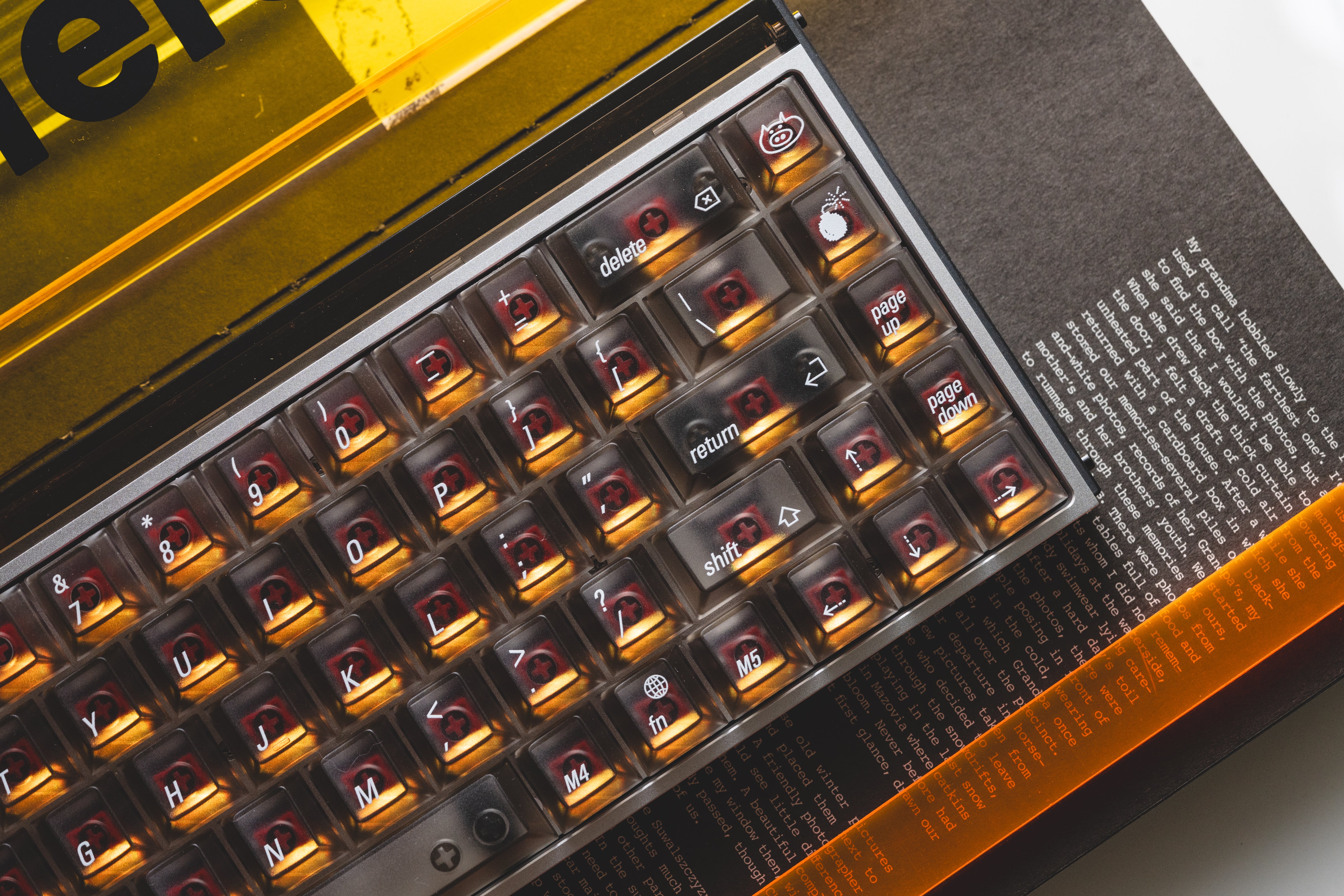 In Stock] LeleLab SuperX Smoky ApplePie Keycap Set