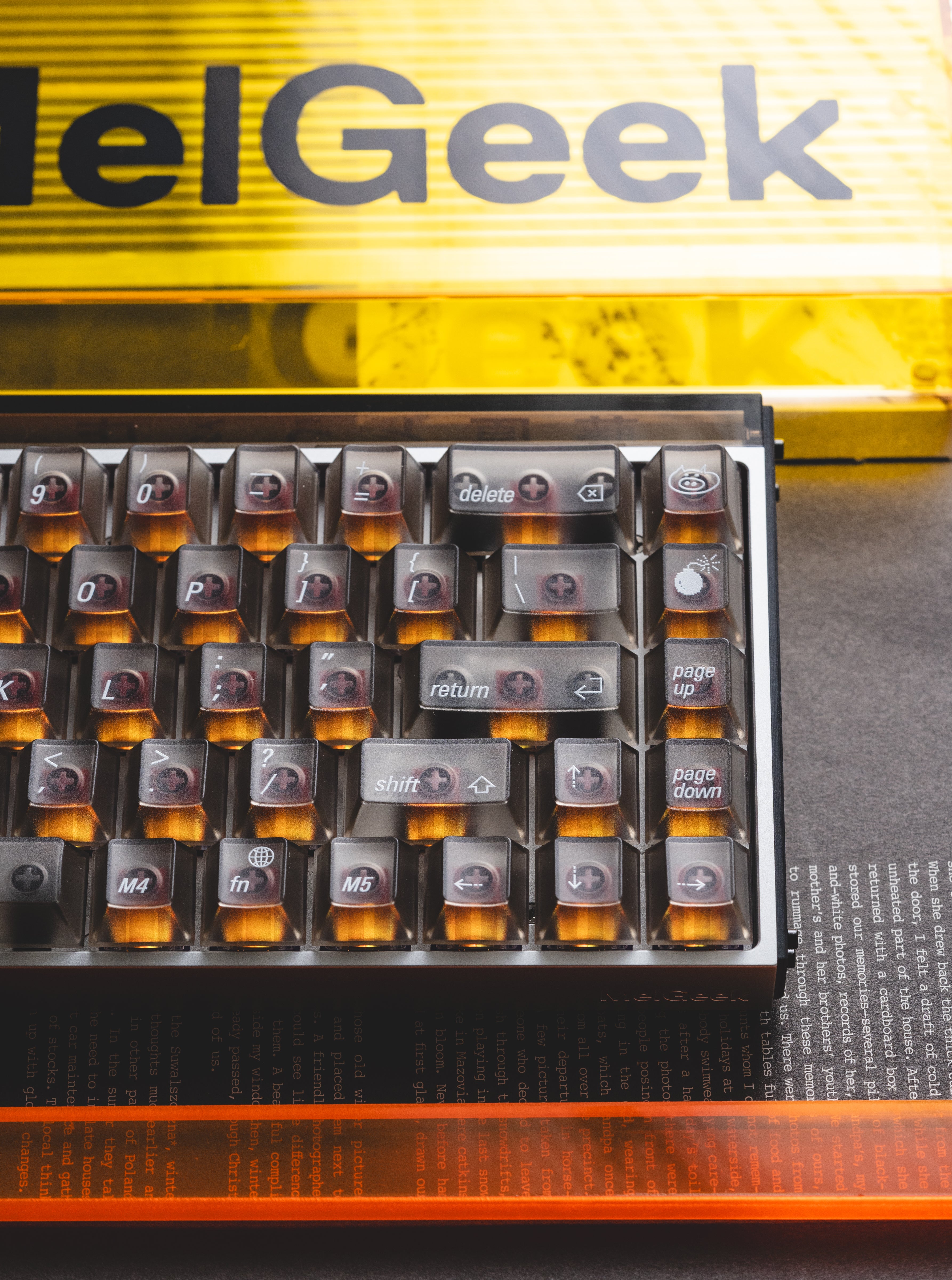 [In Stock] LeleLab SuperX Smoky ApplePie Keycap Set