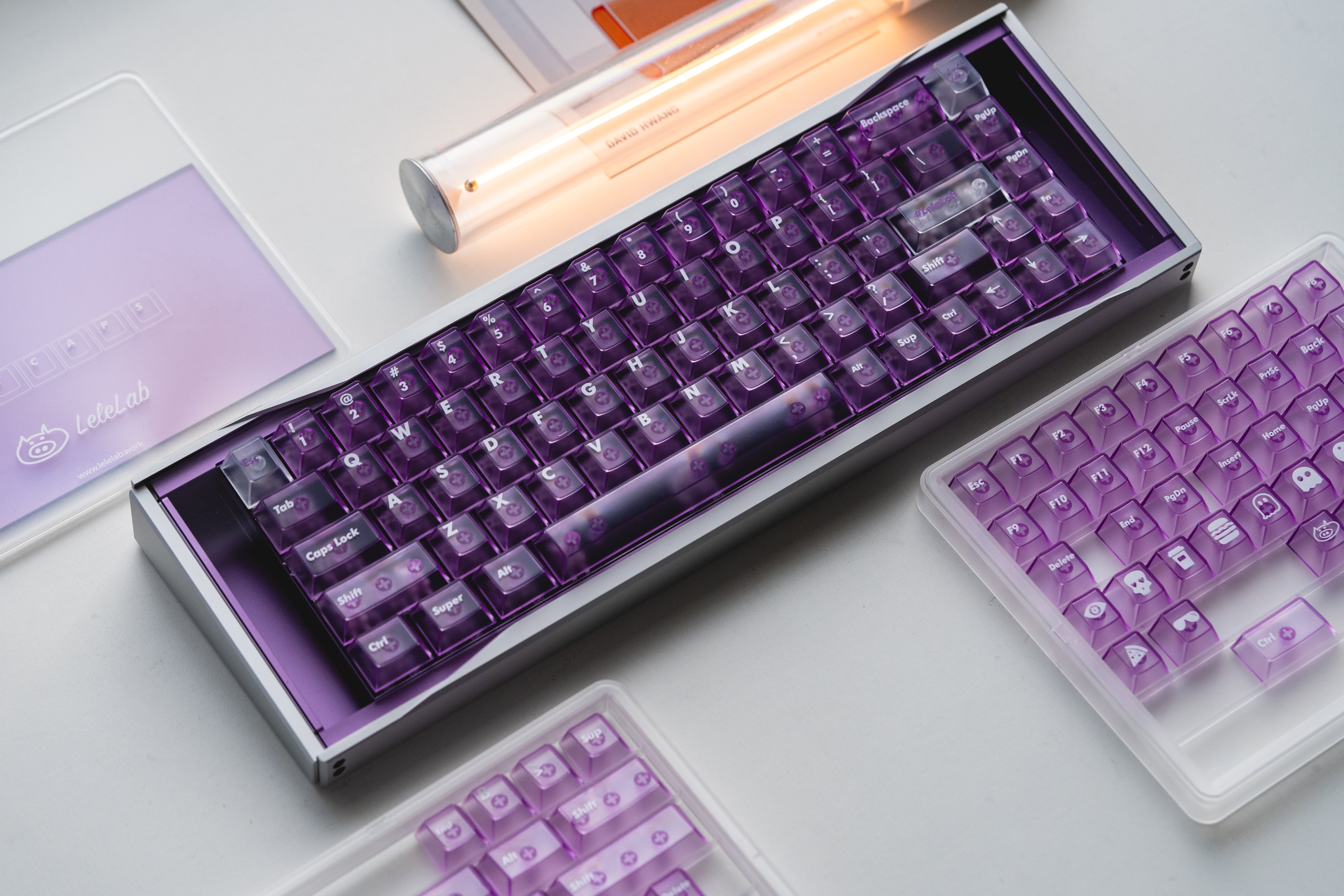 [Pre order] LeleLab Supsup Purple Keycap Set