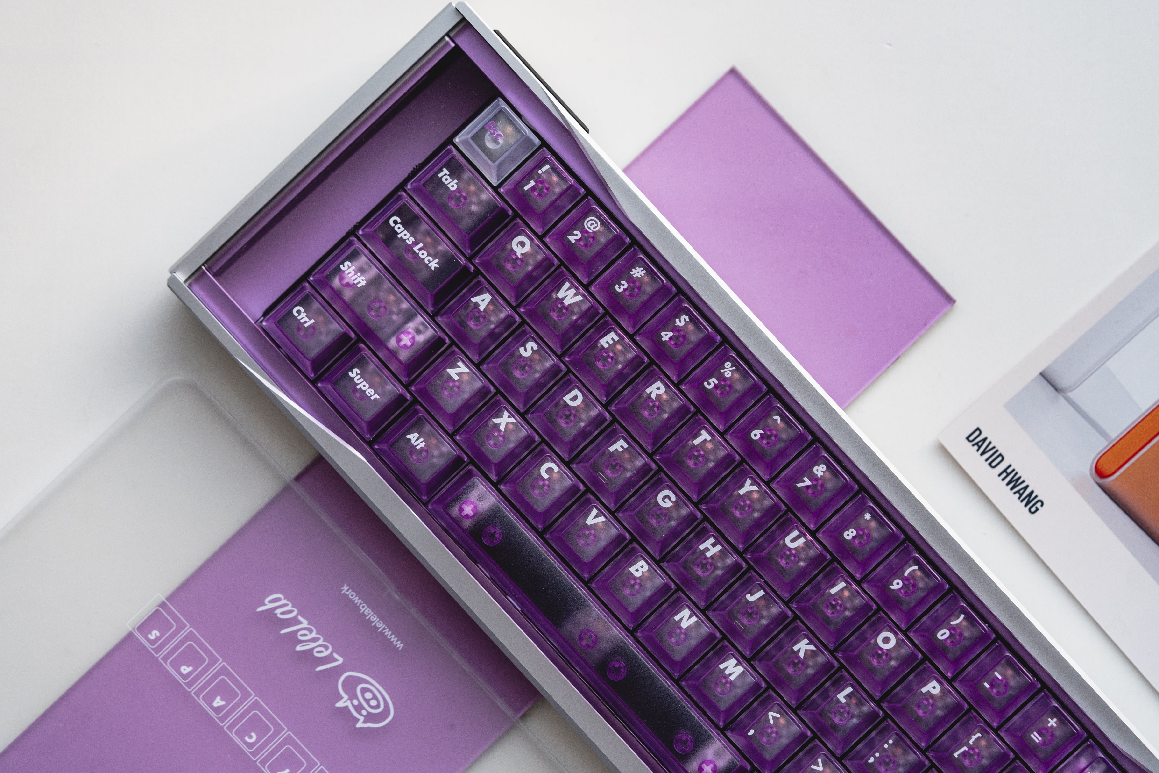 [Pre order] LeleLab Supsup Purple Keycap Set