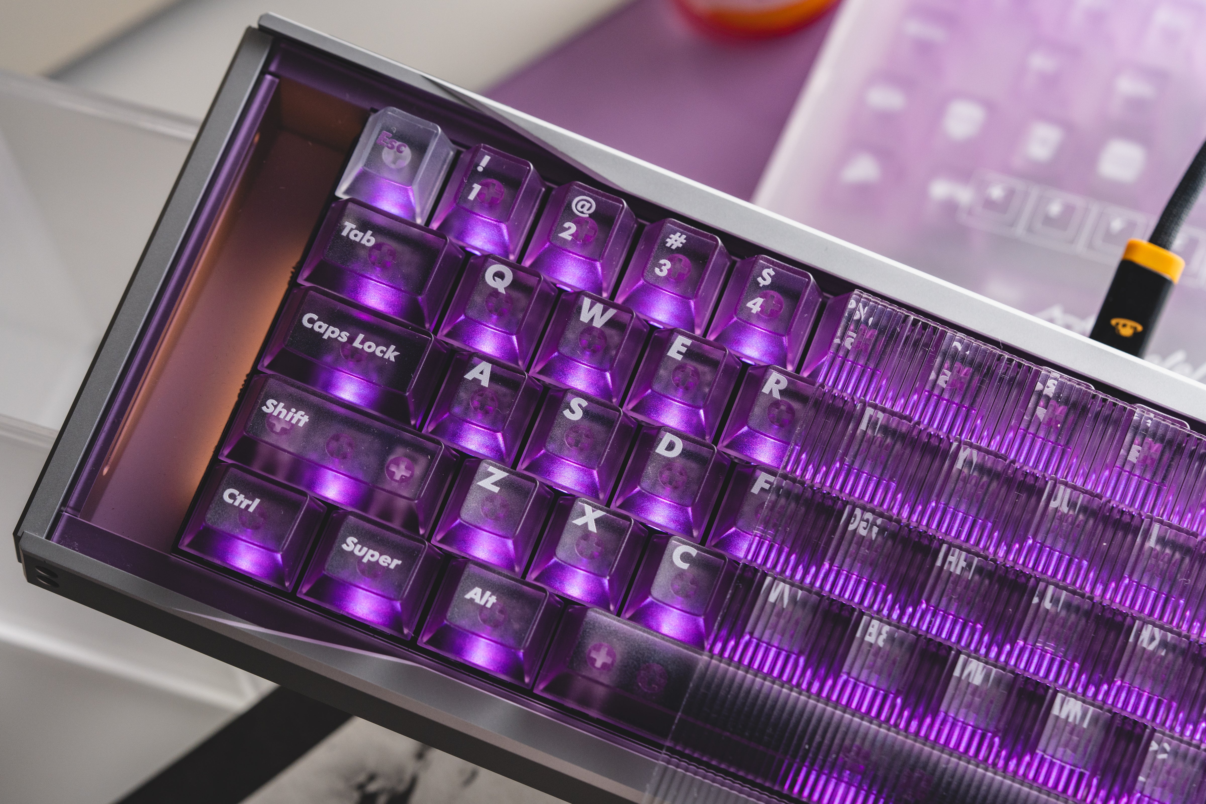 In Stock] LeleLab Supsup Purple Keycap Set
