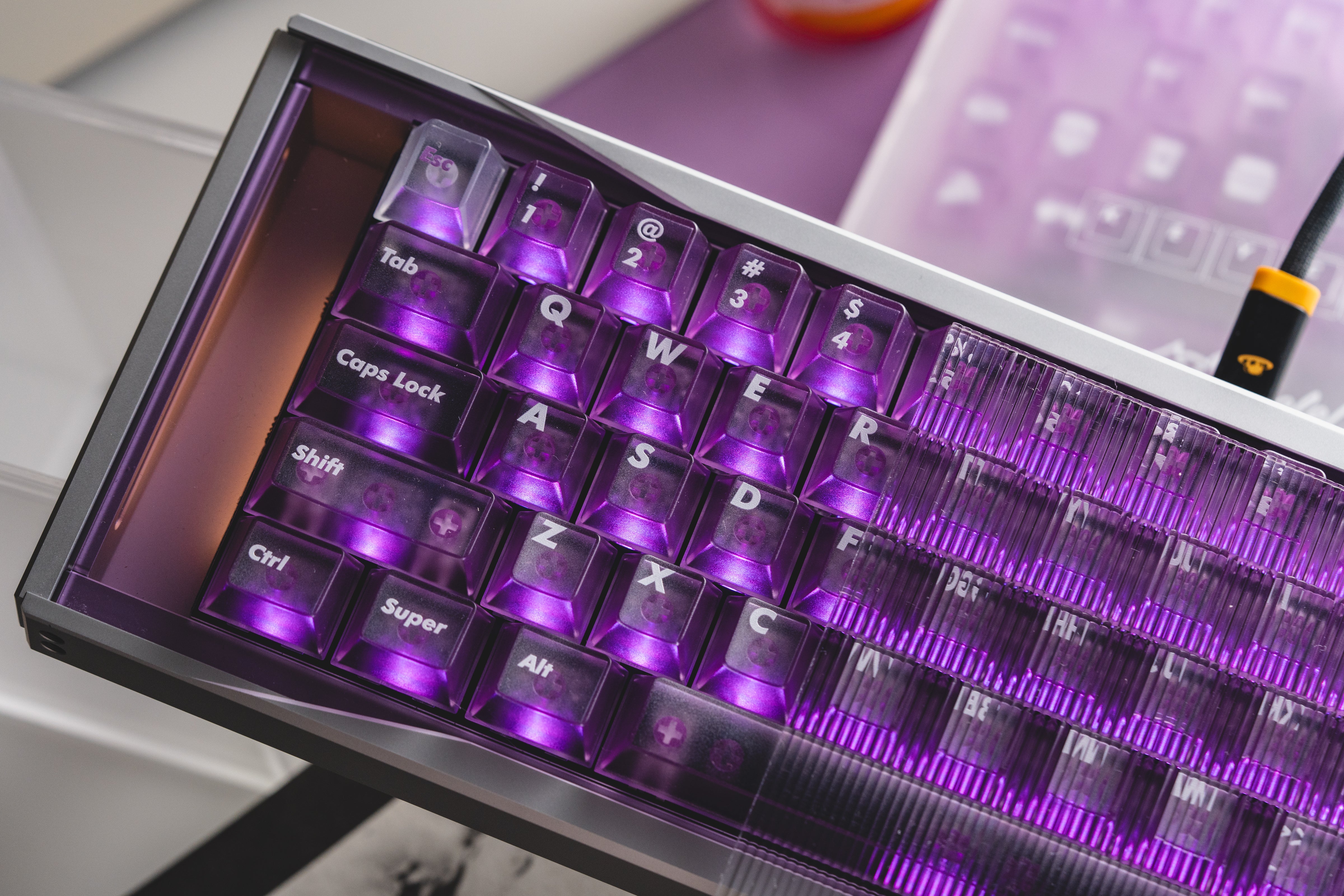 [Pre order] LeleLab Supsup Purple Keycap Set