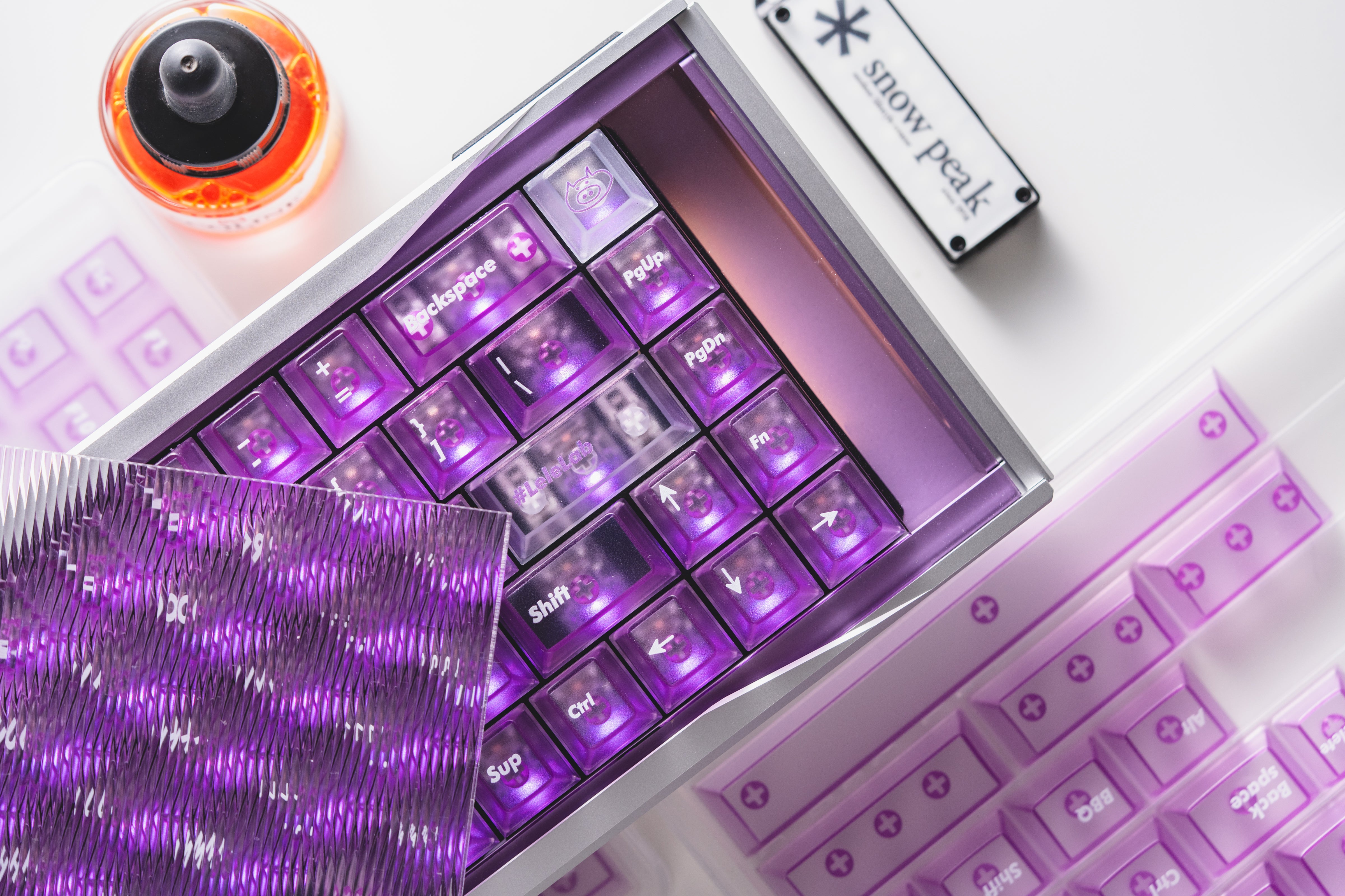 [Pre order] LeleLab Supsup Purple Keycap Set