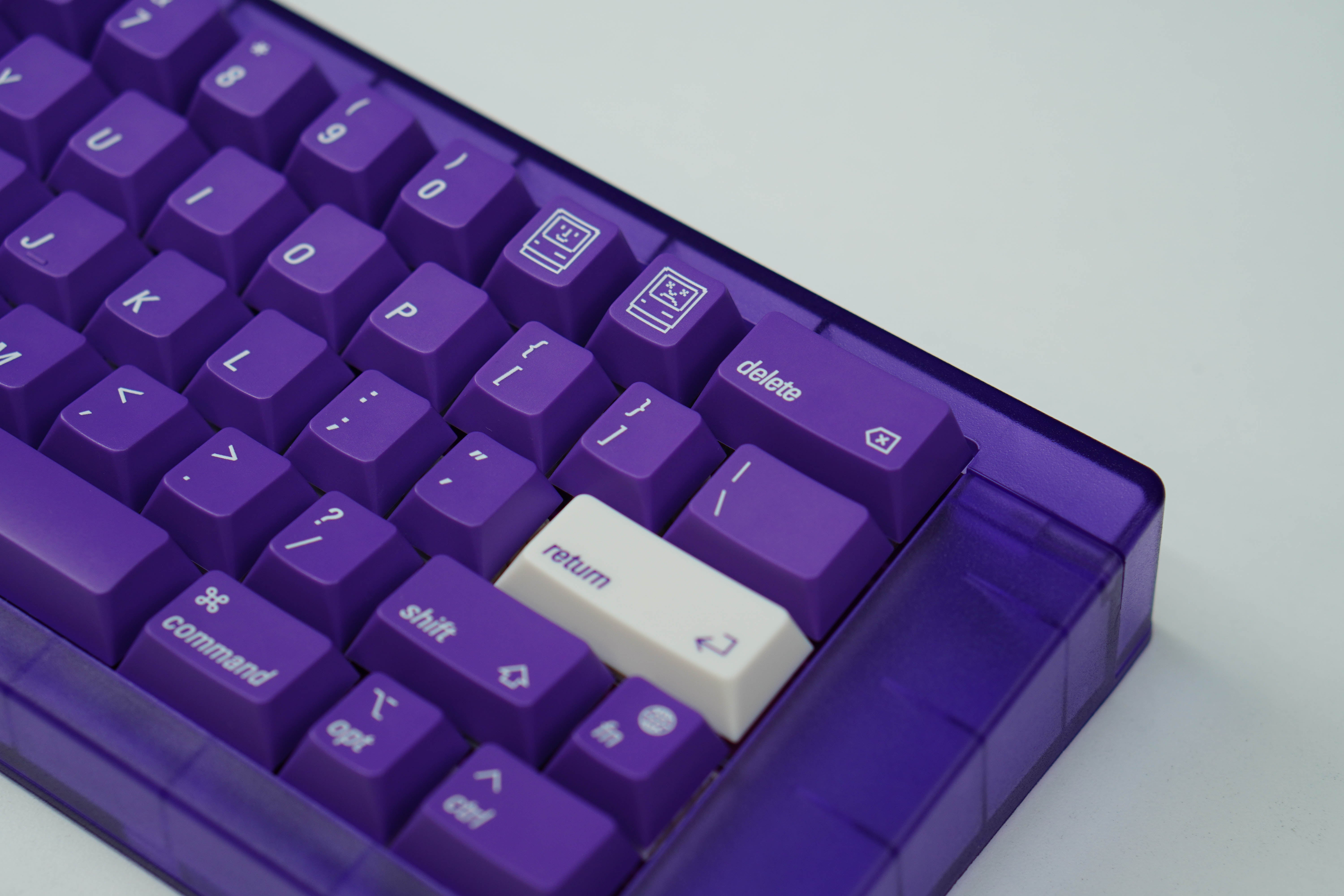 In Stock] LeleLab Supsup Purpple MacOS Keycap Set