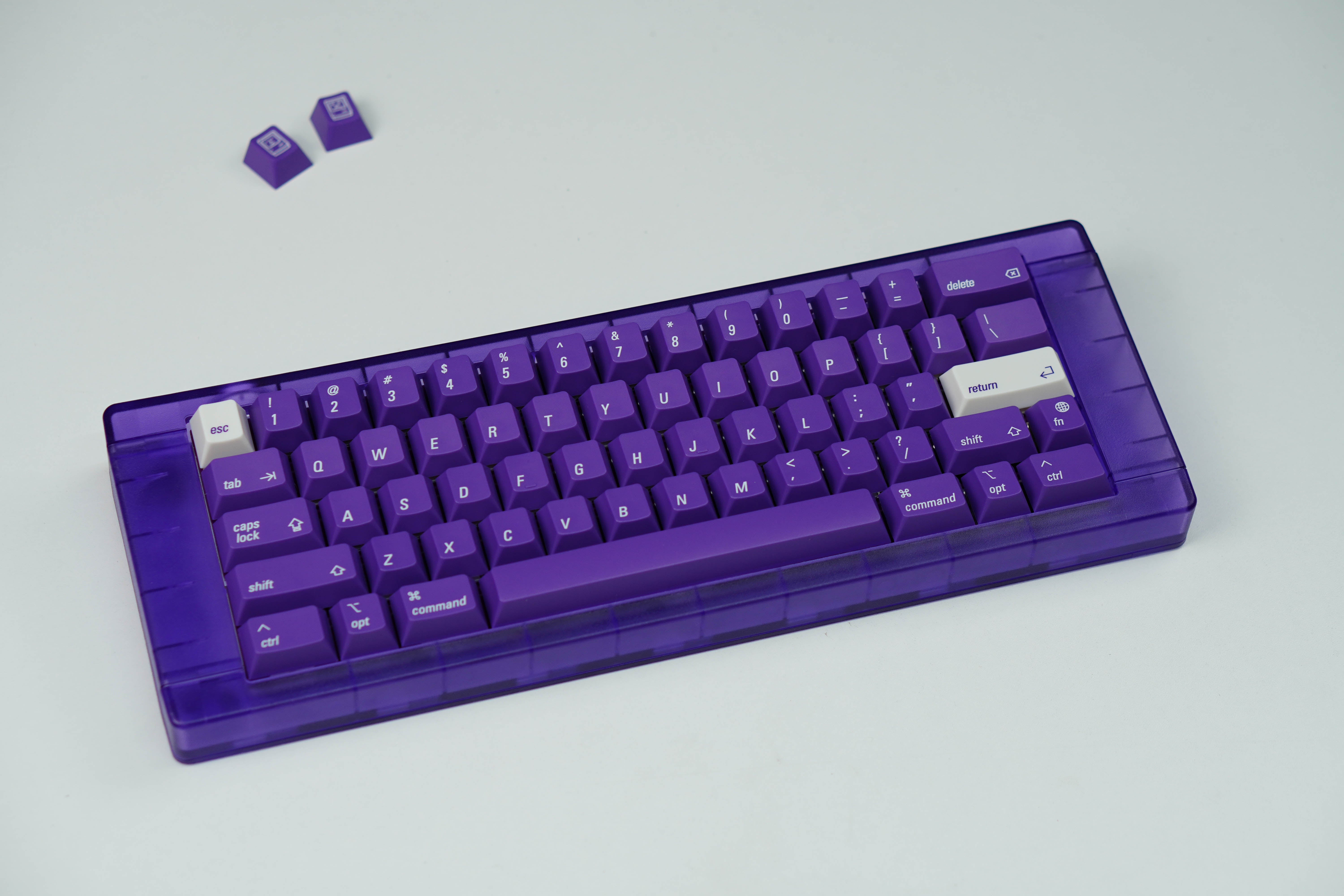 In Stock] LeleLab Supsup Purpple MacOS Keycap Set
